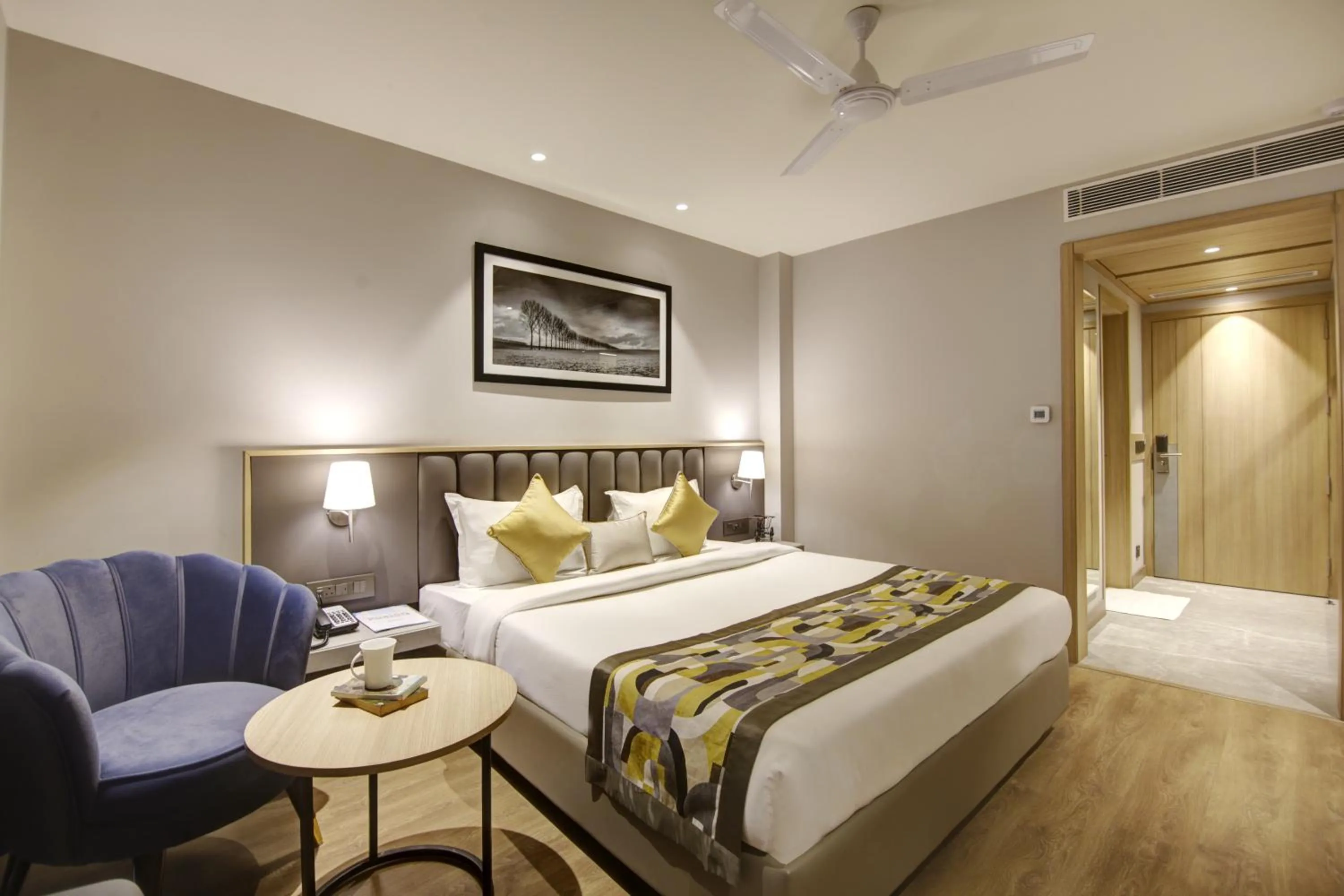 Bed in East Park Inn