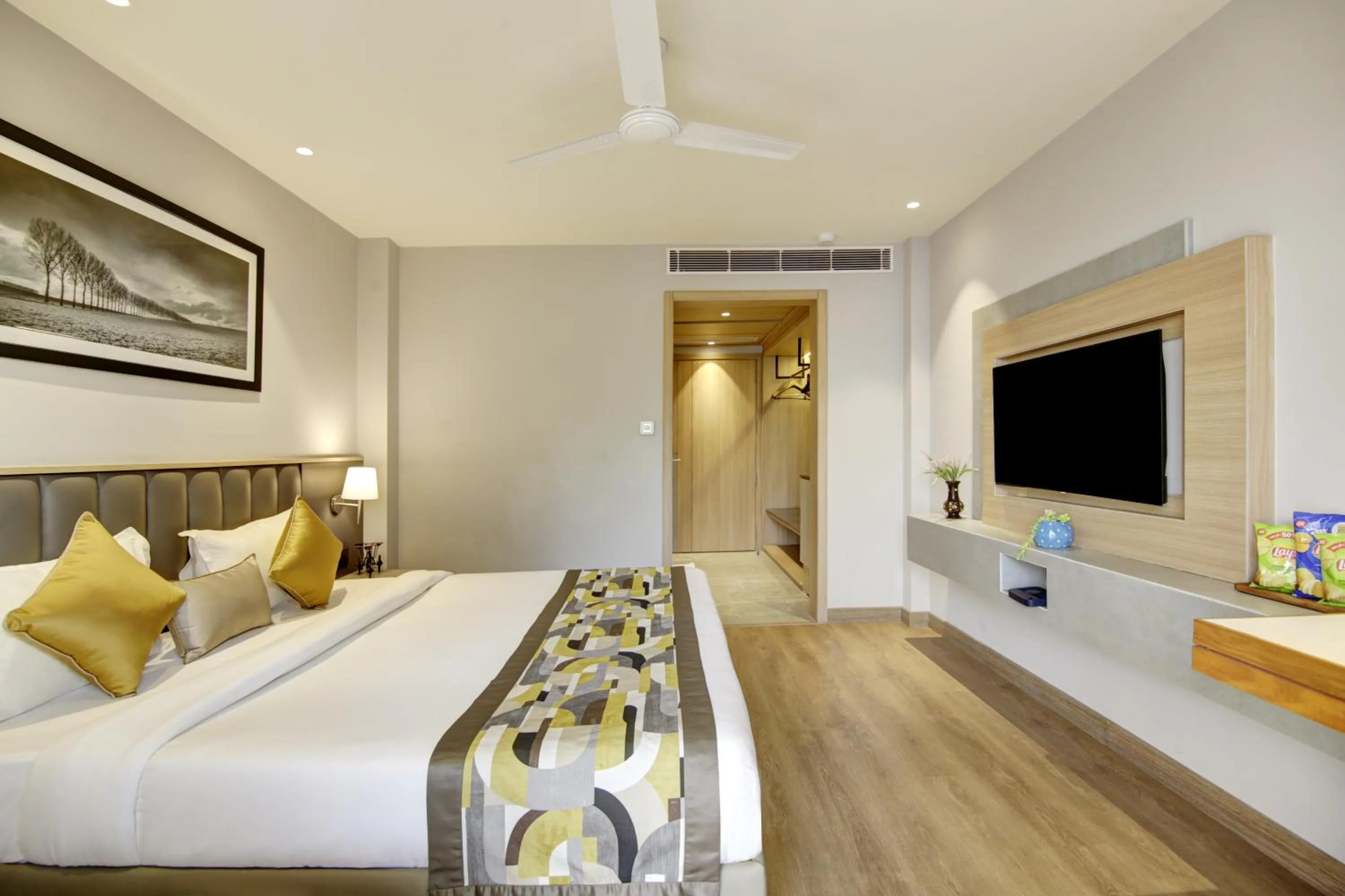 Bed in East Park Inn