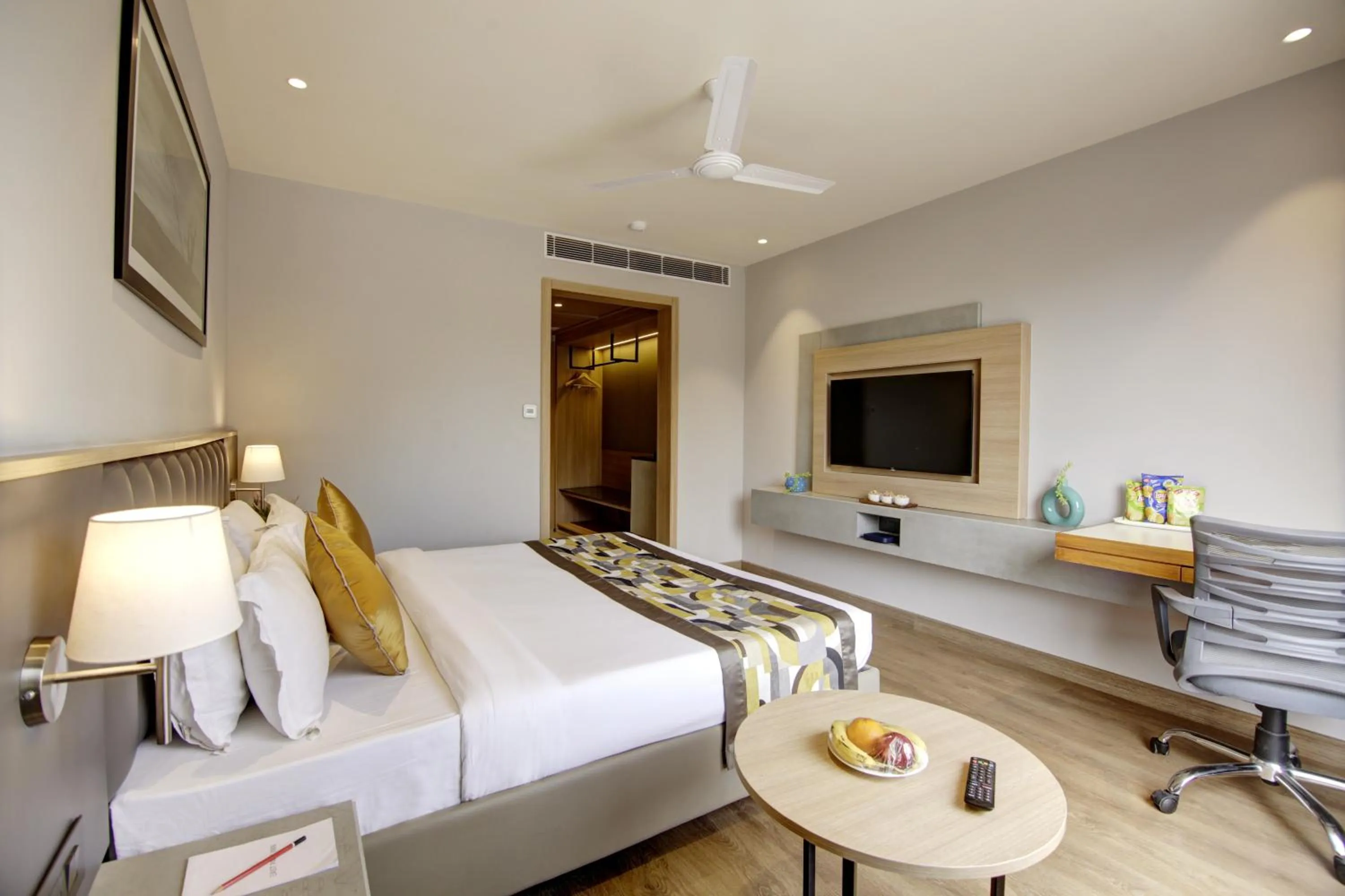 Bed in East Park Inn