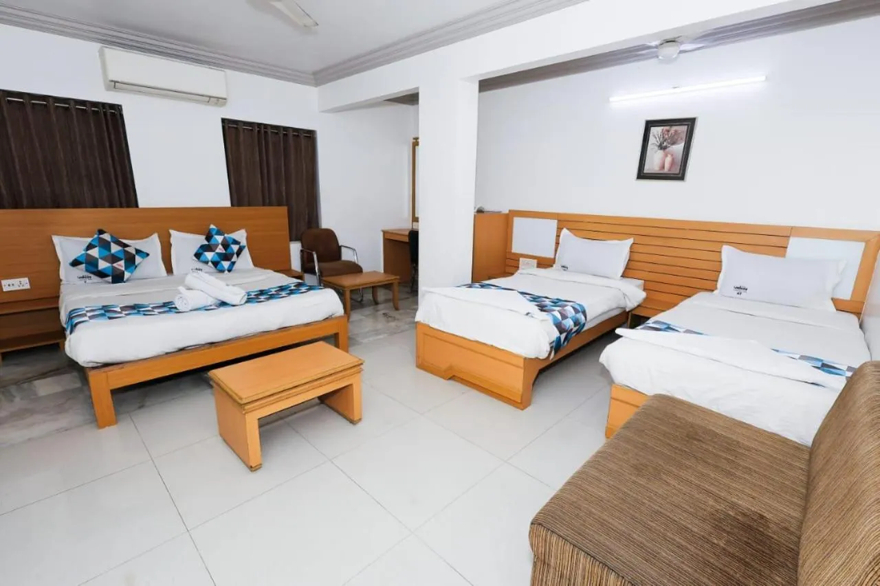 Bed in HOTEL GALAXY SURAT