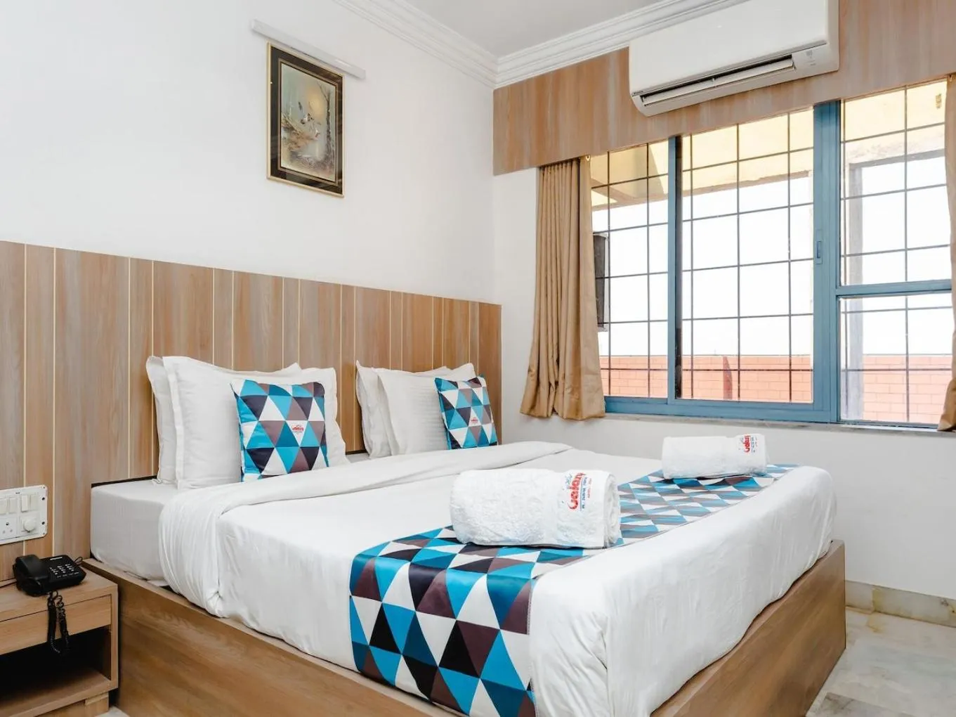 Bed in HOTEL GALAXY SURAT