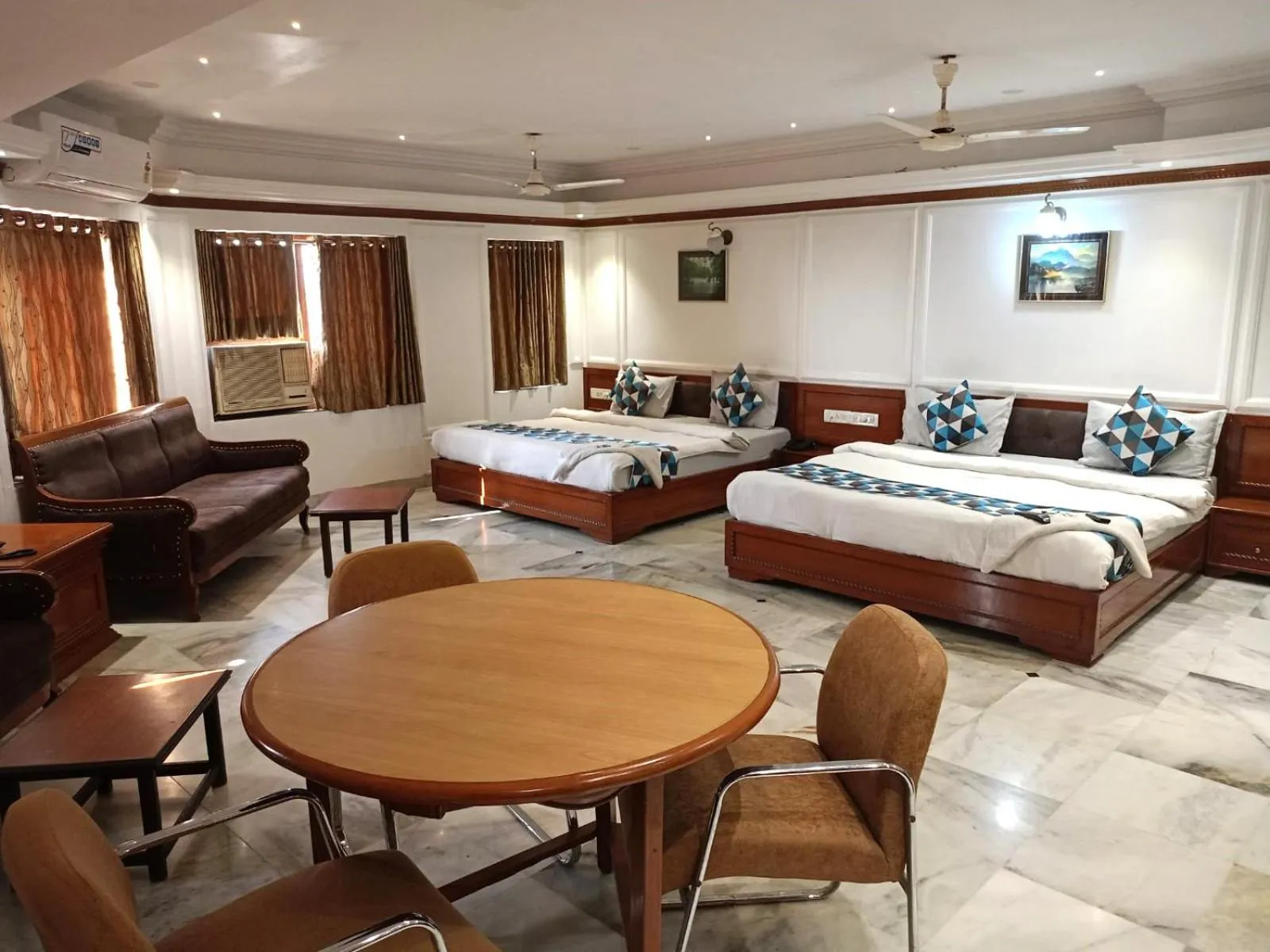 Bed in HOTEL GALAXY SURAT