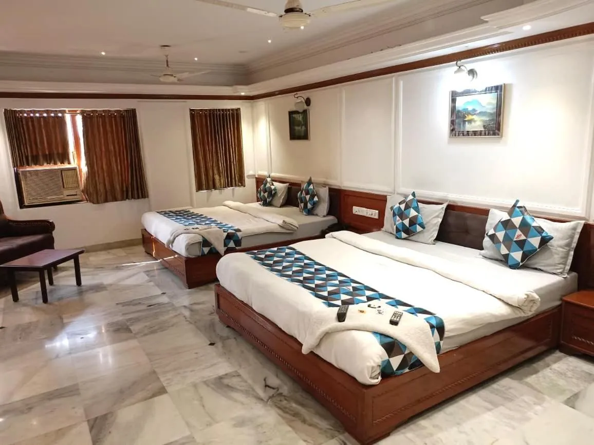 Bed in HOTEL GALAXY SURAT