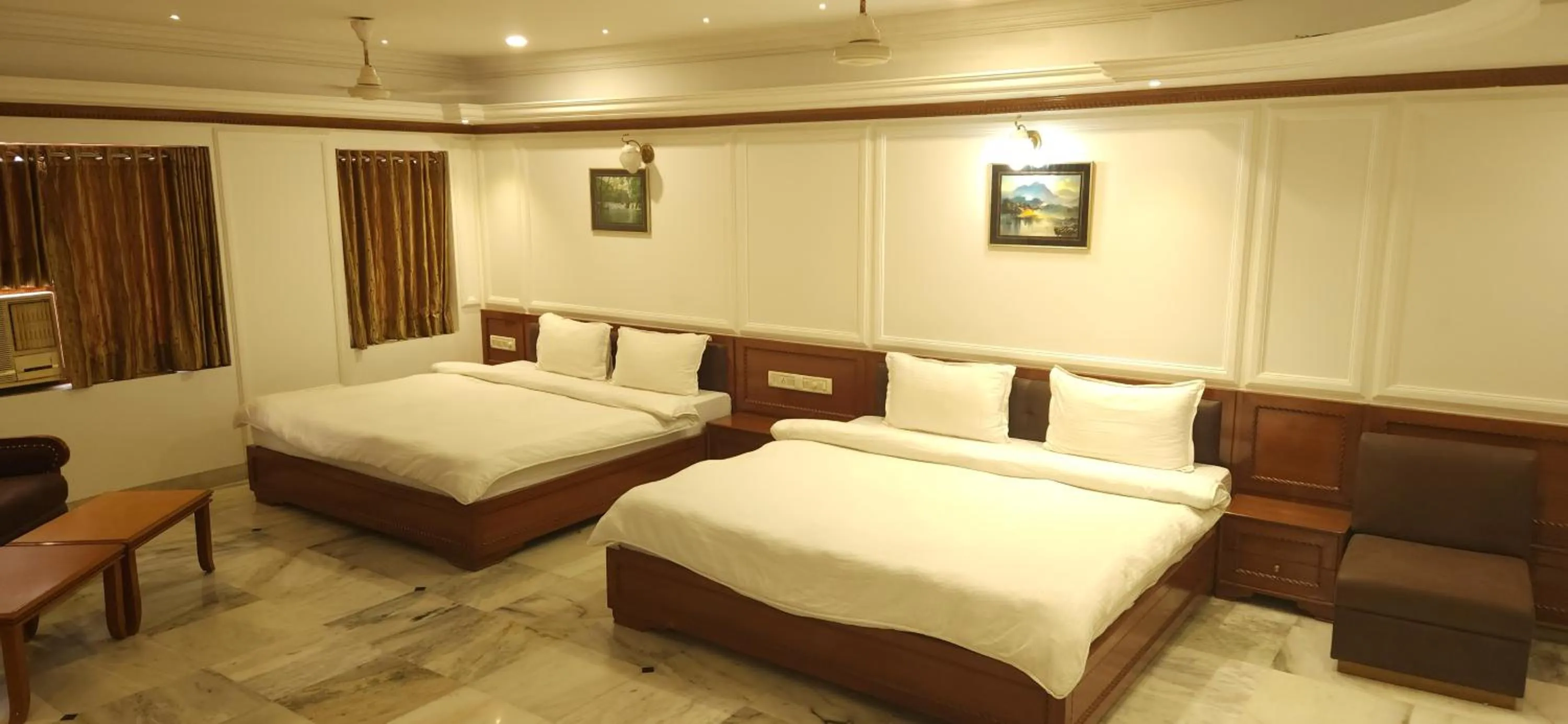Bed in HOTEL GALAXY SURAT