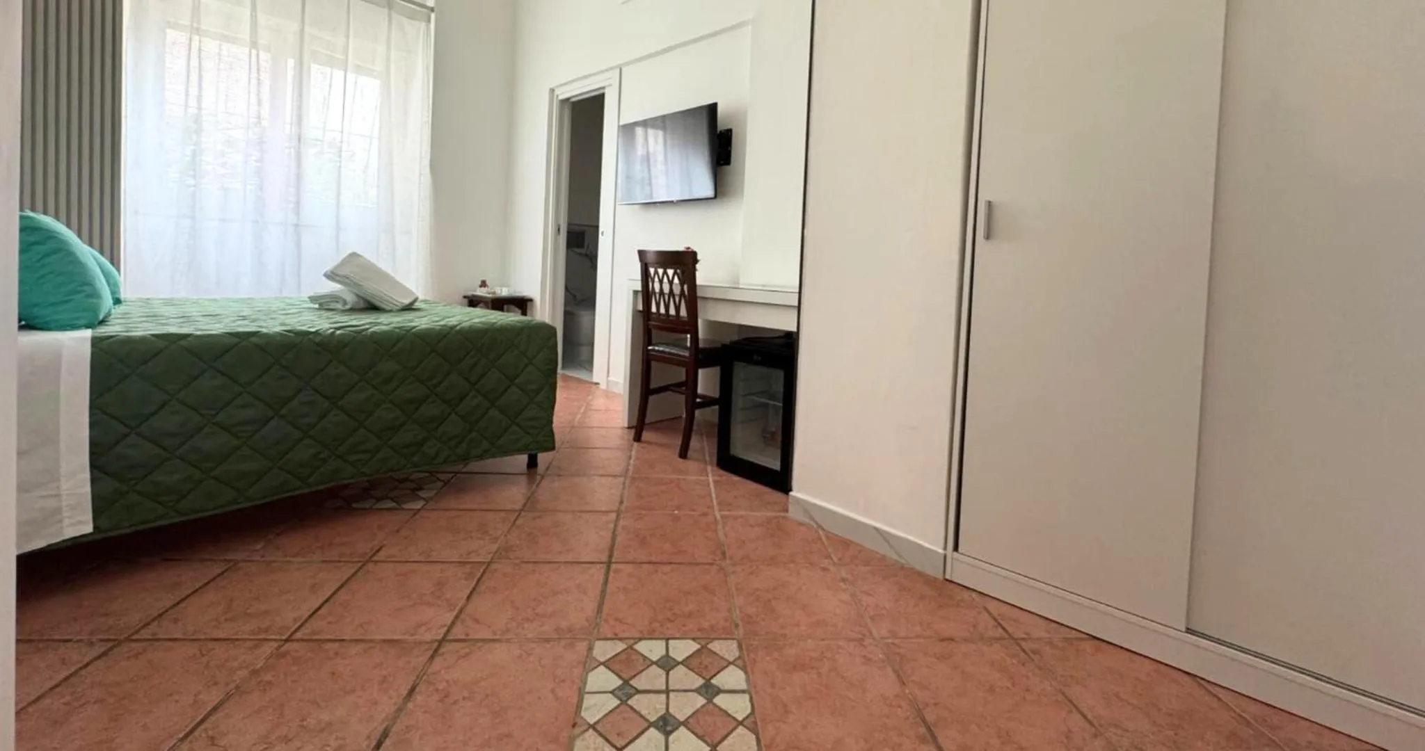 Bed in Ambasciata Sorrento Relais