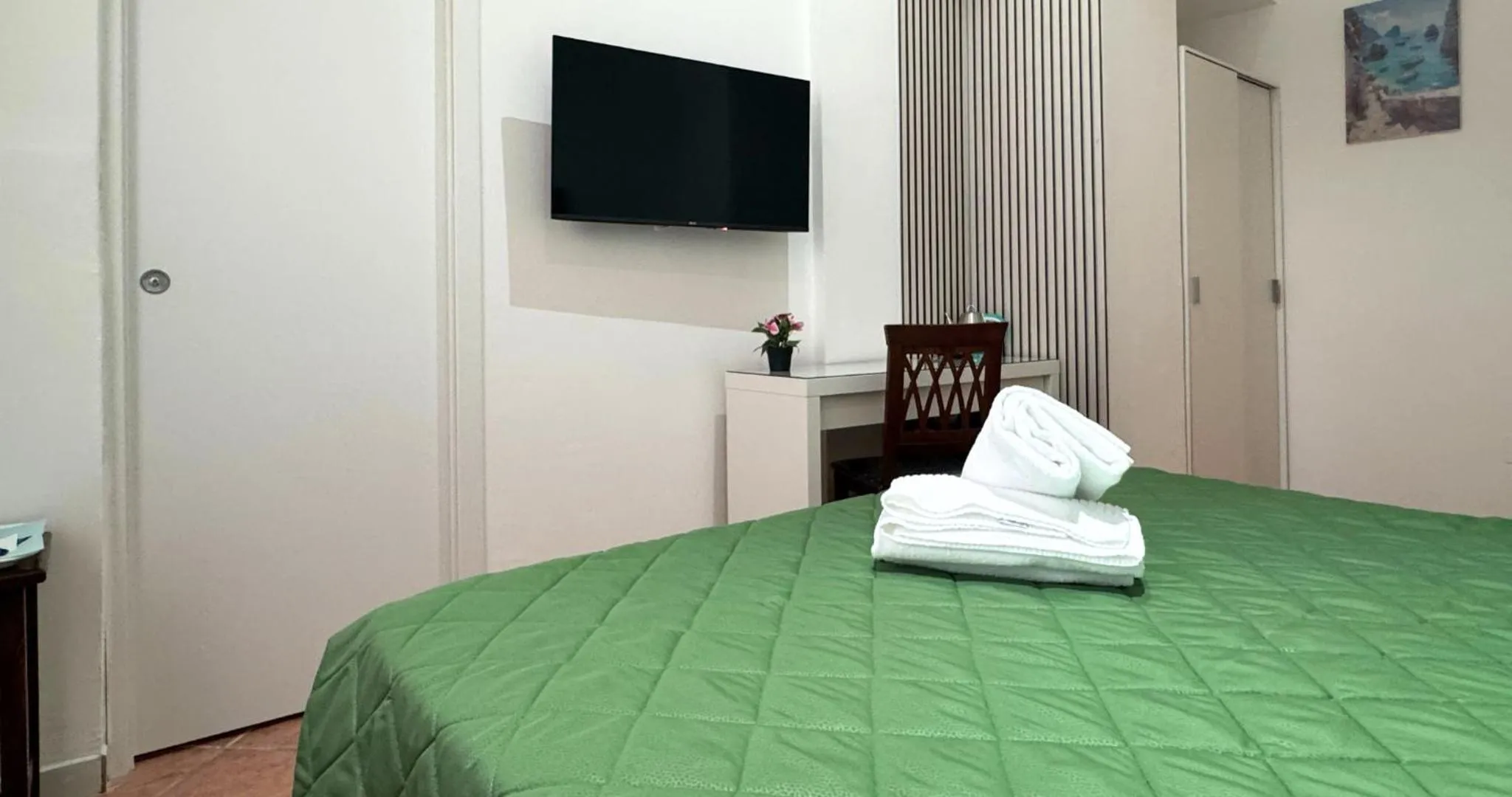 Bed in Ambasciata Sorrento Relais