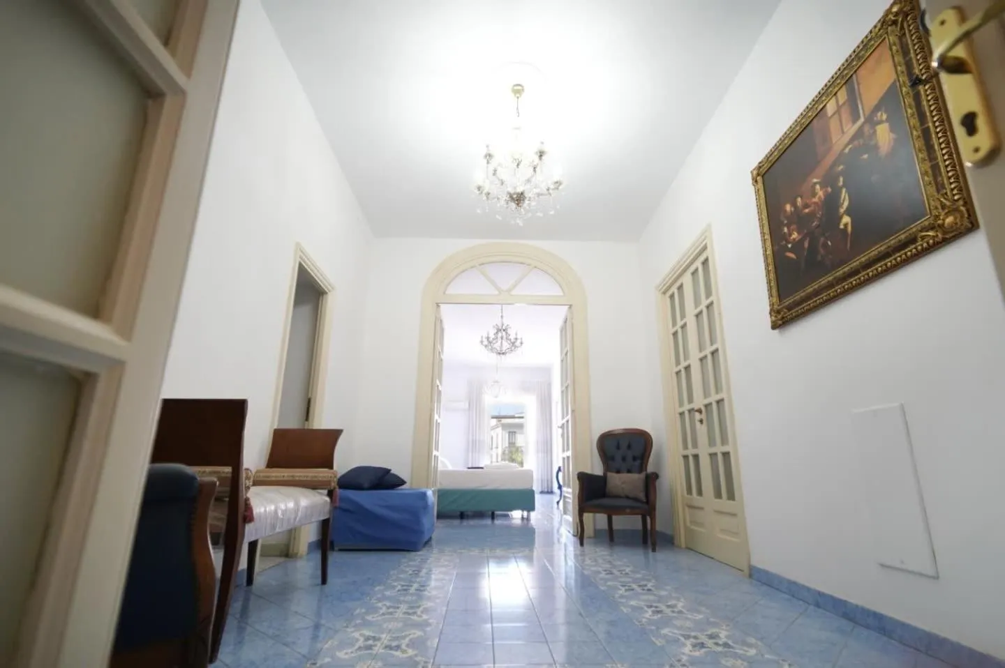 Living room in Ambasciata Sorrento Relais