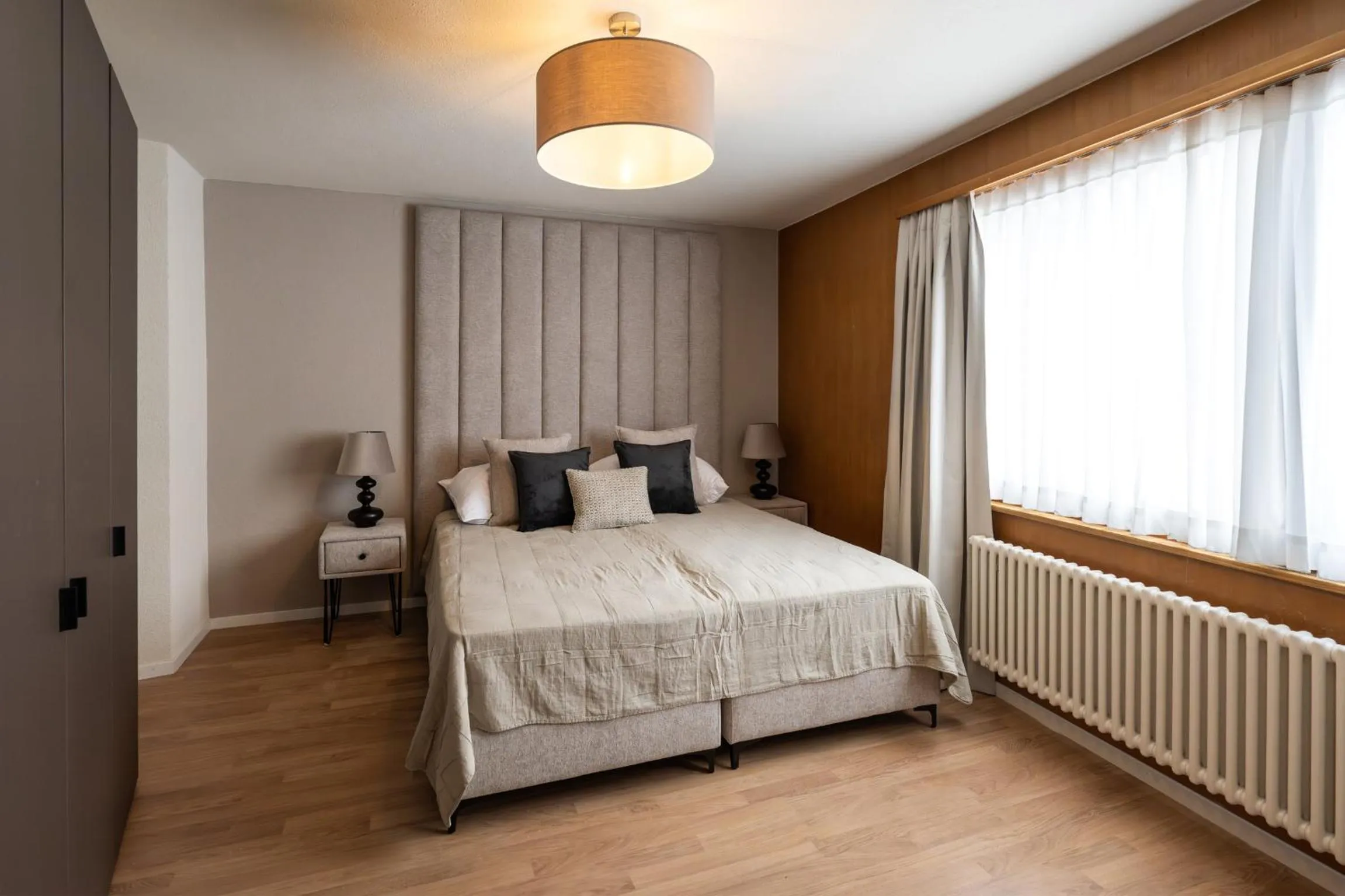 Bed in Chalet Alberti Davos Platz