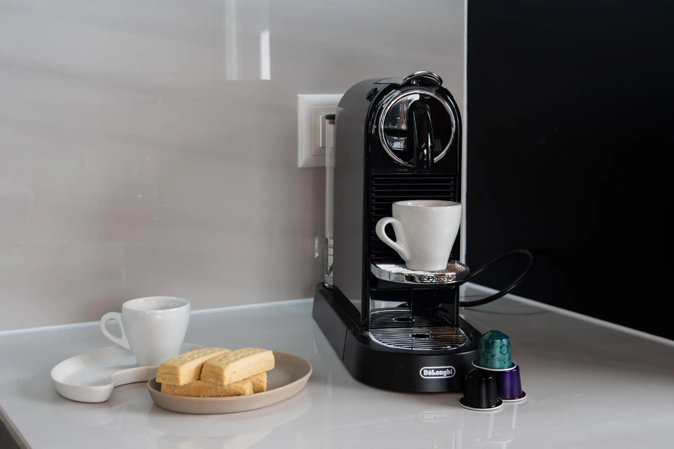 Coffee/tea facilities in Chalet Alberti Davos Platz