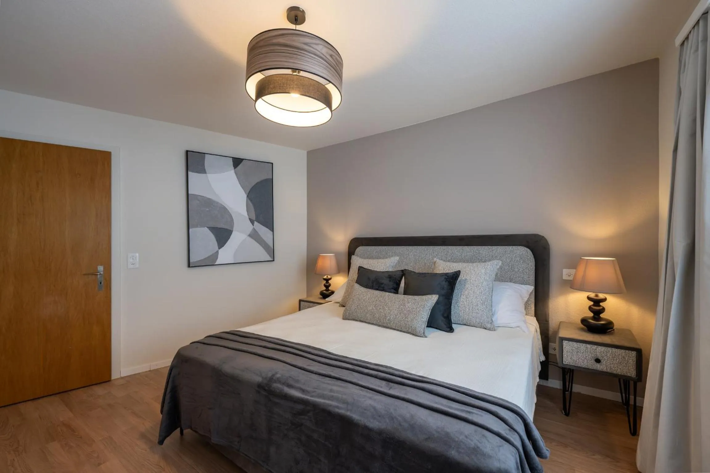 Bed in Chalet Alberti Davos Platz