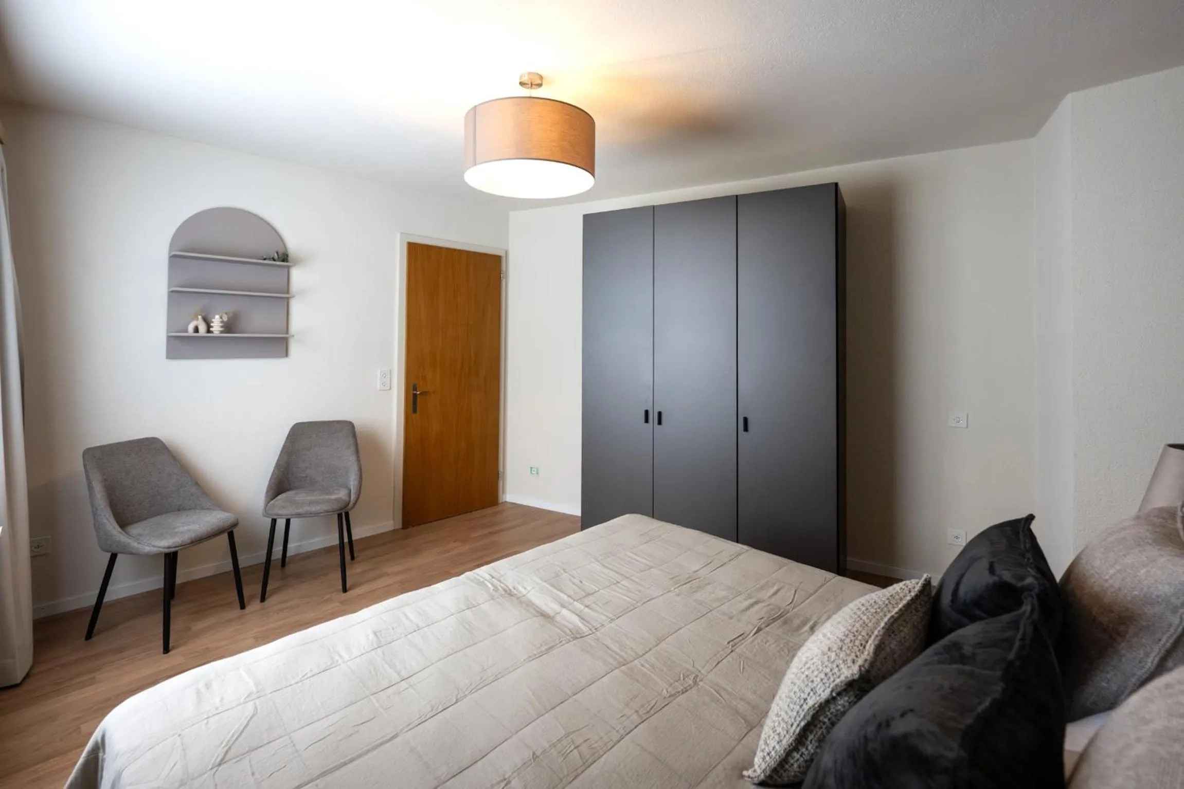 Bed in Chalet Alberti Davos Platz