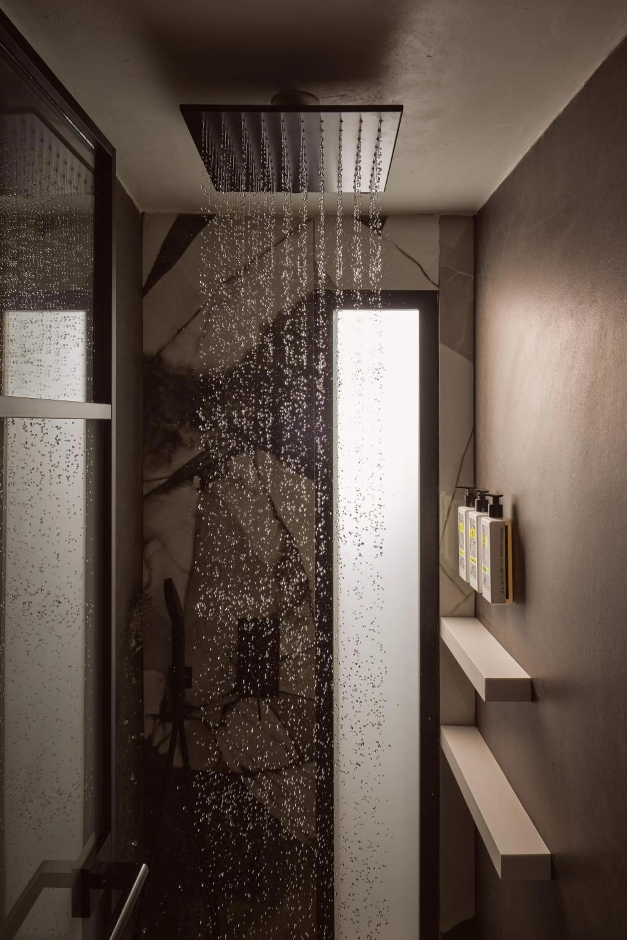 Shower in Semeli Coast Mykonos Curio Collection by Hilton