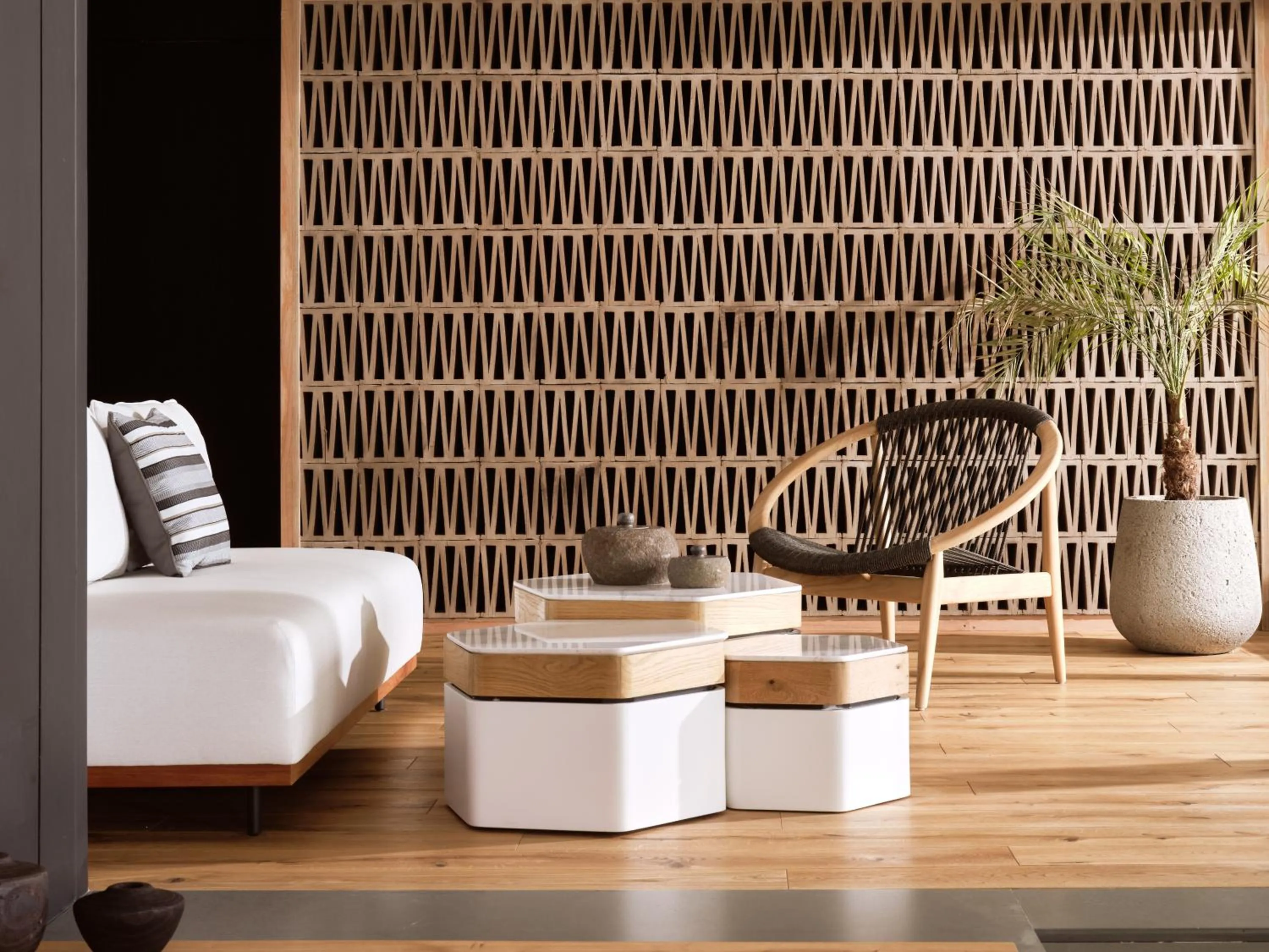 Lobby or reception in Semeli Coast Mykonos Curio Collection by Hilton