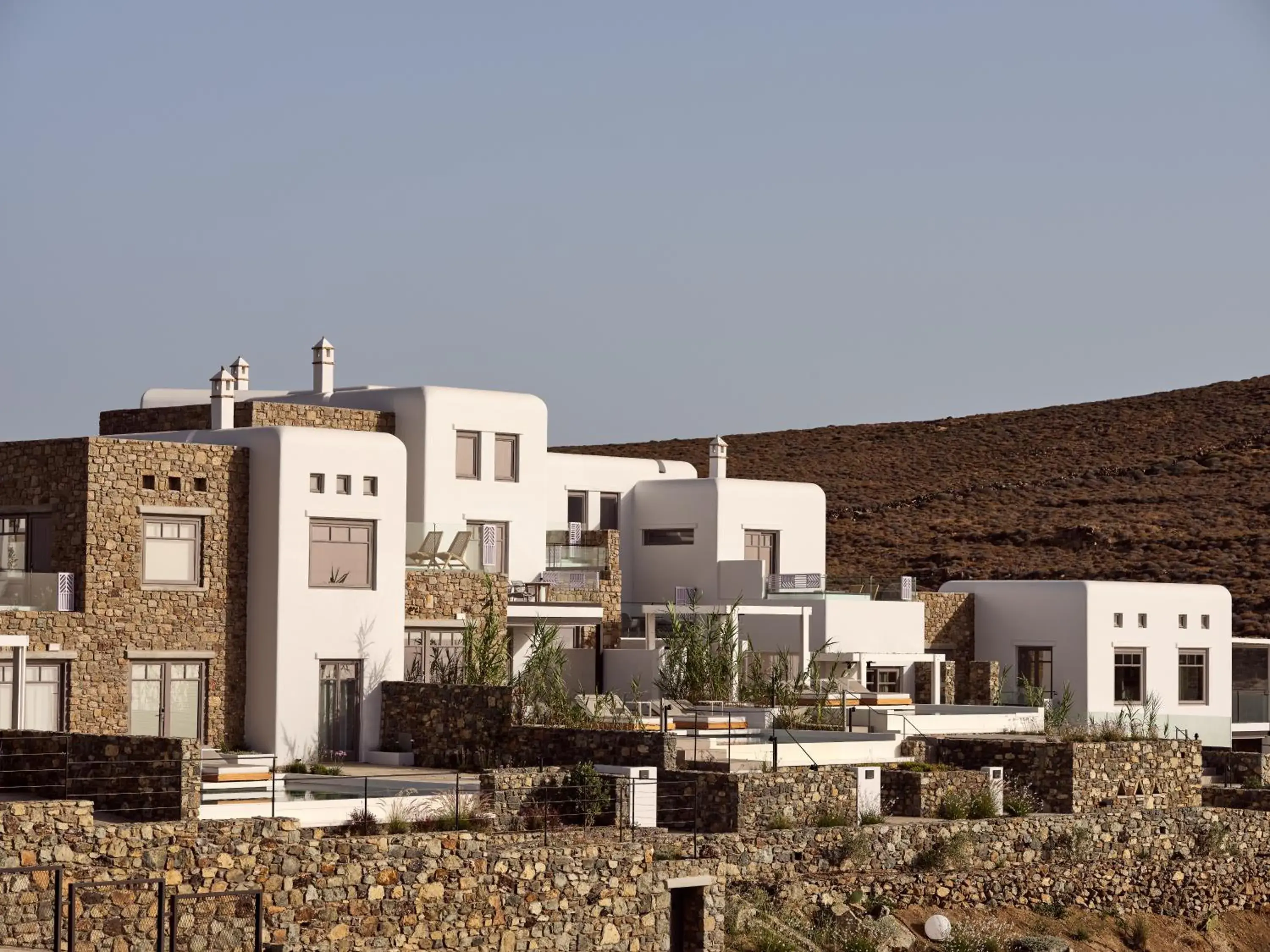 Property building in Semeli Coast Mykonos Curio Collection by Hilton Property building in Semeli Coast Mykonos Curio Collection by Hilton