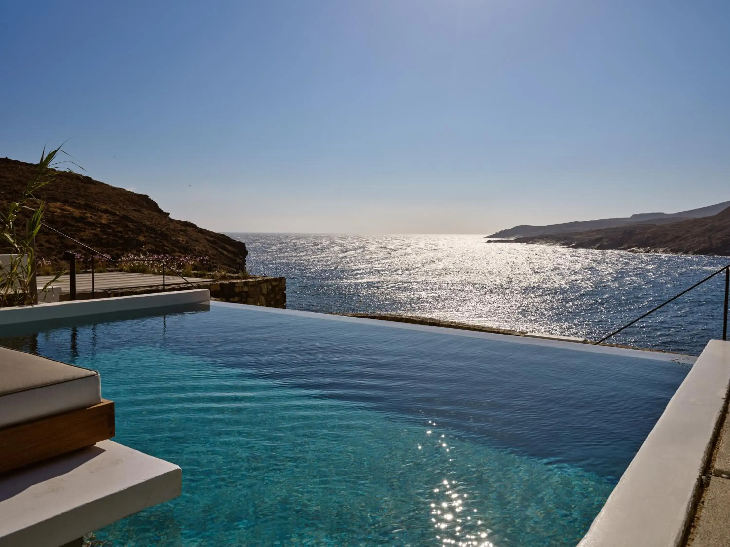 Three-Bedroom Villa with Pool and Spa in Semeli Coast Mykonos Curio Collection by Hilton Three-Bedroom Villa with Pool and Spa in Semeli Coast Mykonos Curio Collection by Hilton
