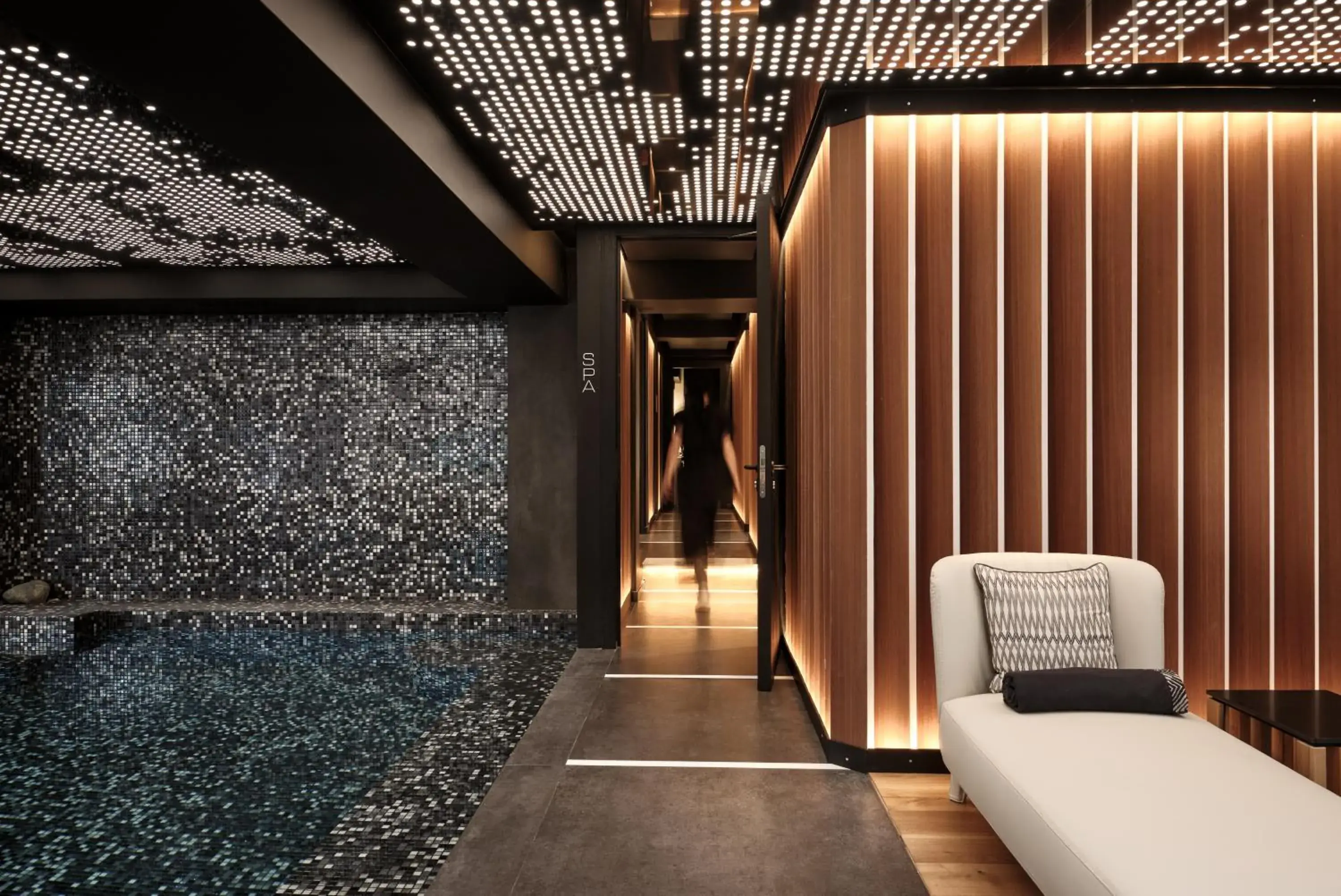 Spa and wellness centre/facilities in Semeli Coast Mykonos Curio Collection by Hilton Spa and wellness centre/facilities in Semeli Coast Mykonos Curio Collection by Hilton