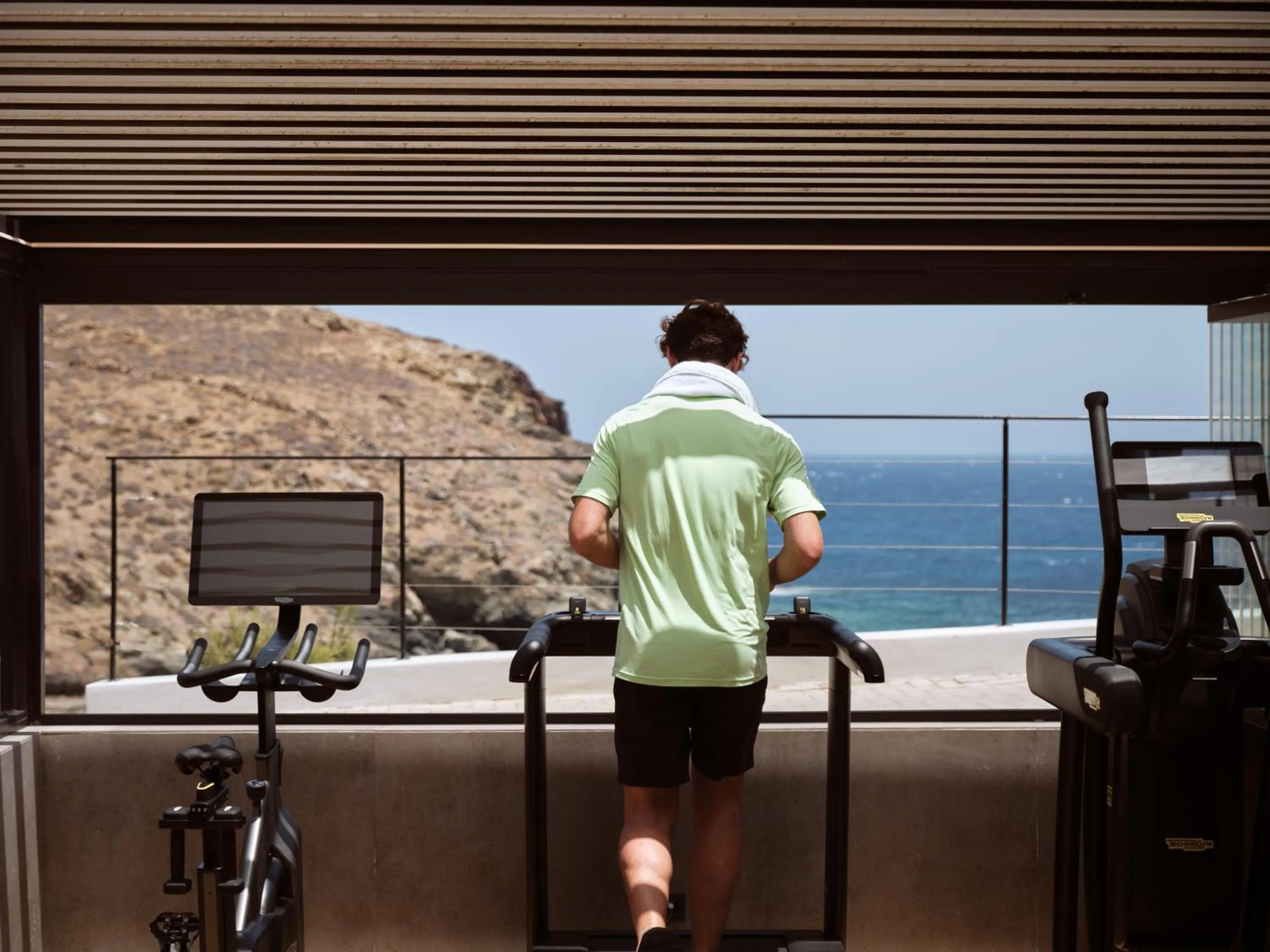 Natural landscape in Semeli Coast Mykonos Curio Collection by Hilton