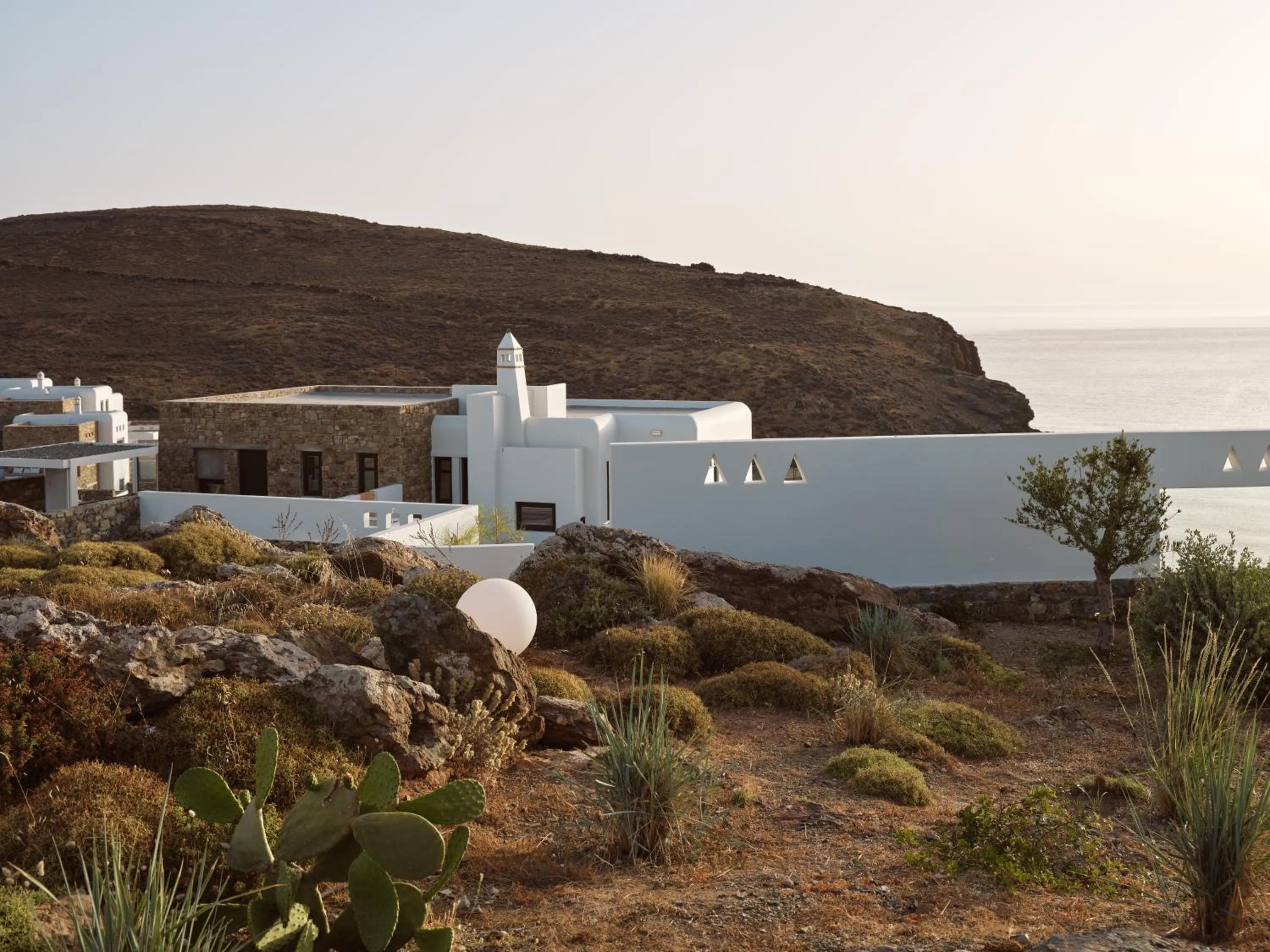 Property building in Semeli Coast Mykonos Curio Collection by Hilton