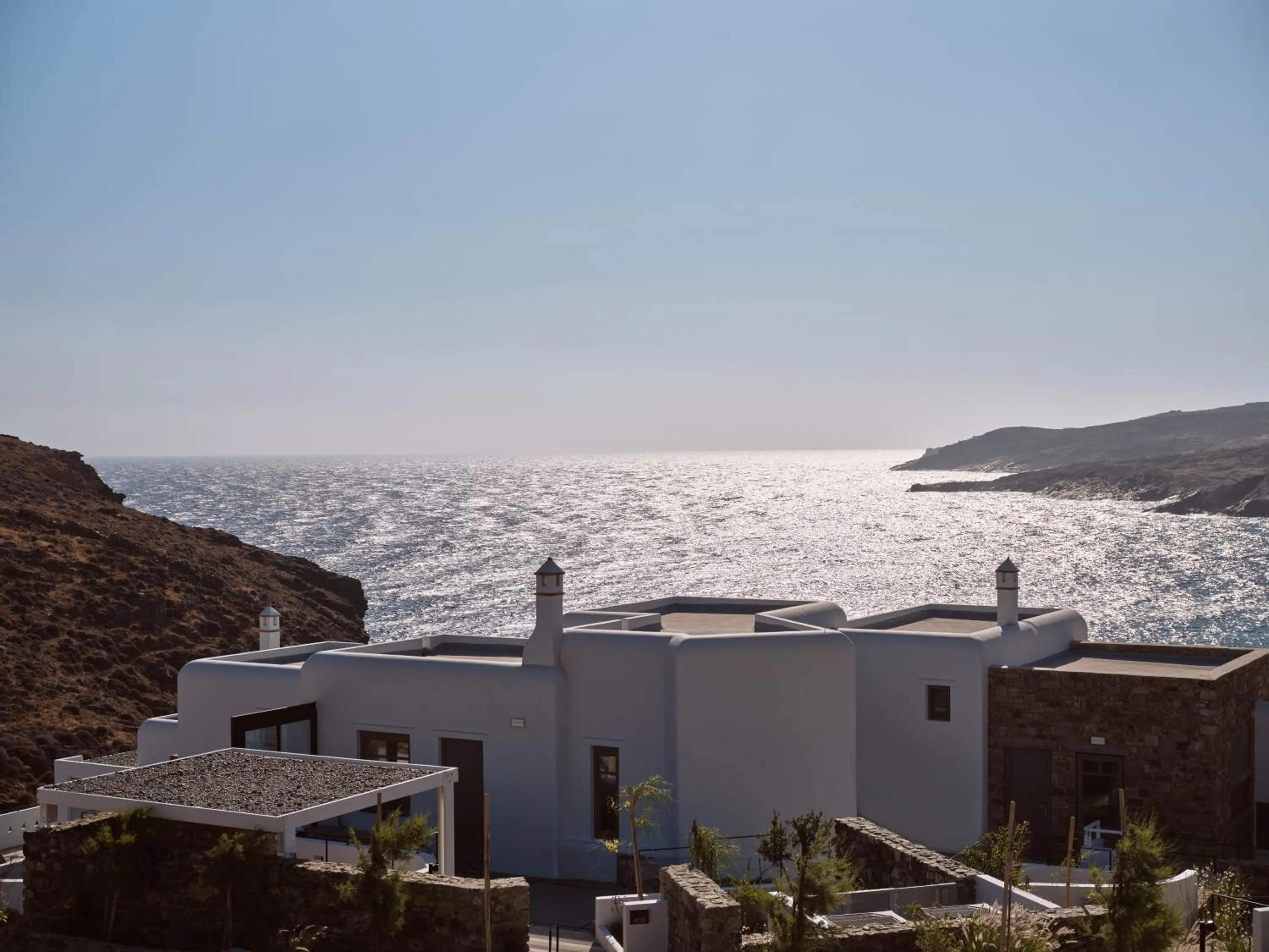 Property building in Semeli Coast Mykonos Curio Collection by Hilton