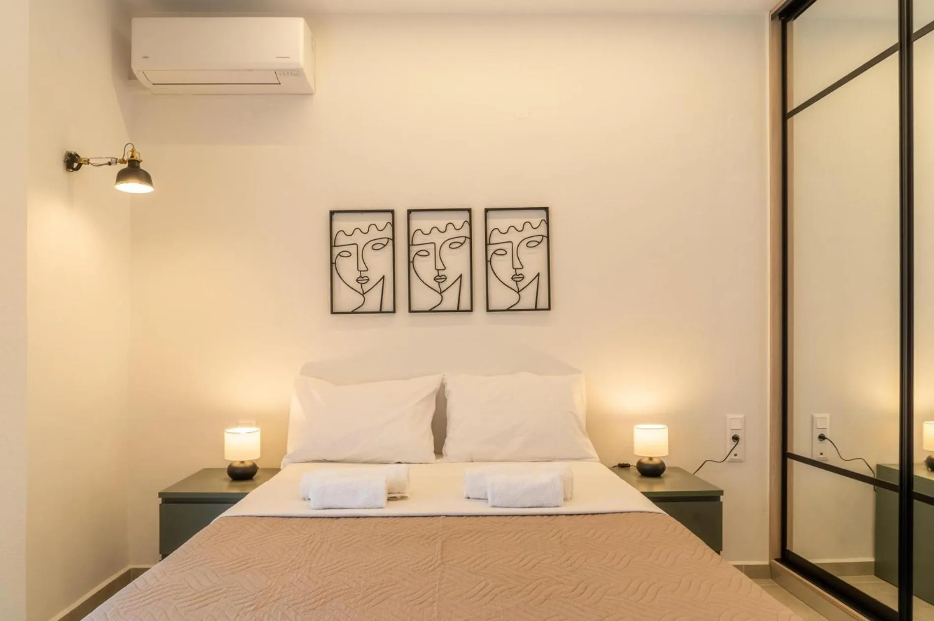 Floor plan, Bed in Pananos Sq. House I