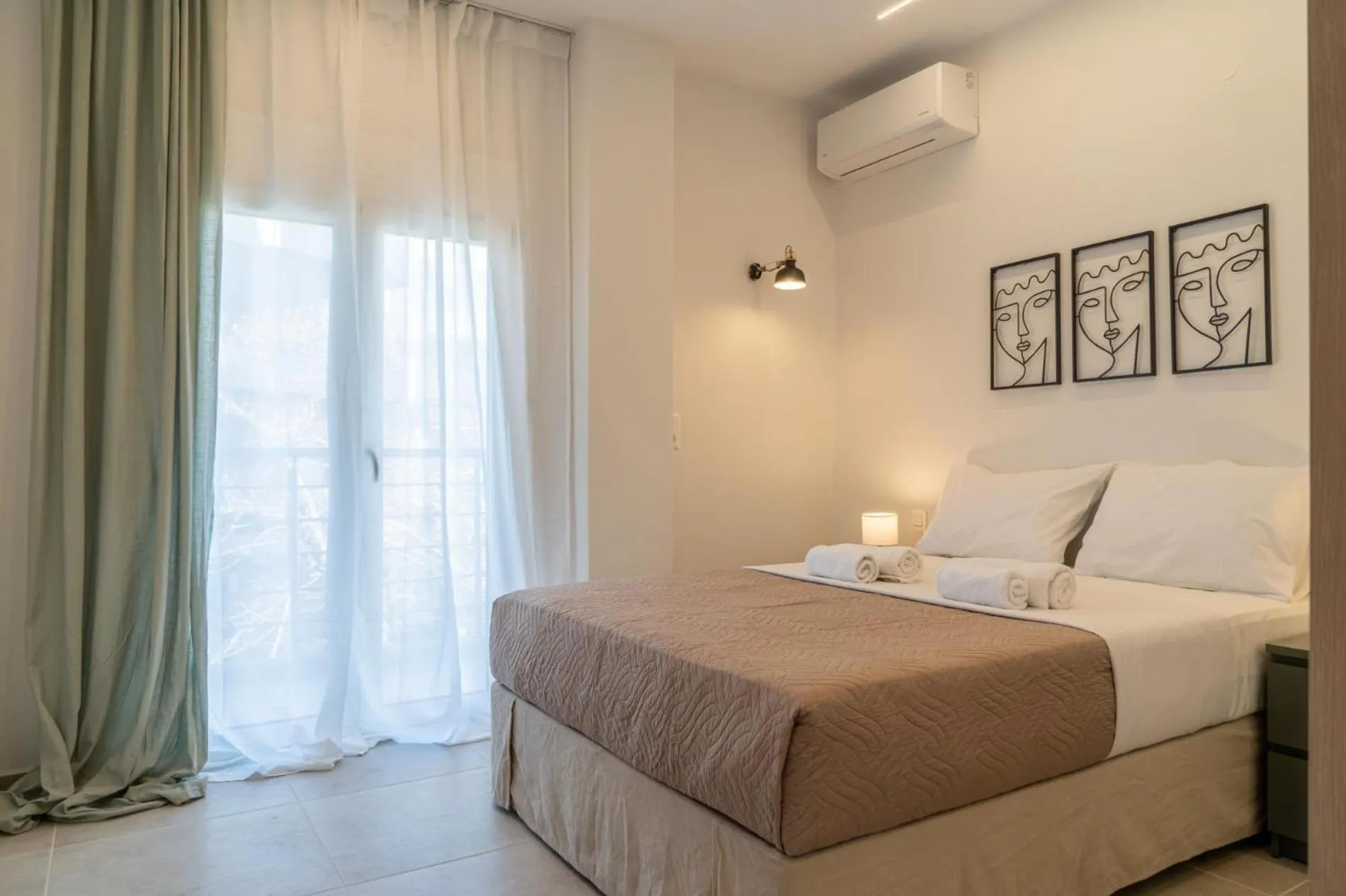 Floor plan, Bed in Pananos Sq. House I