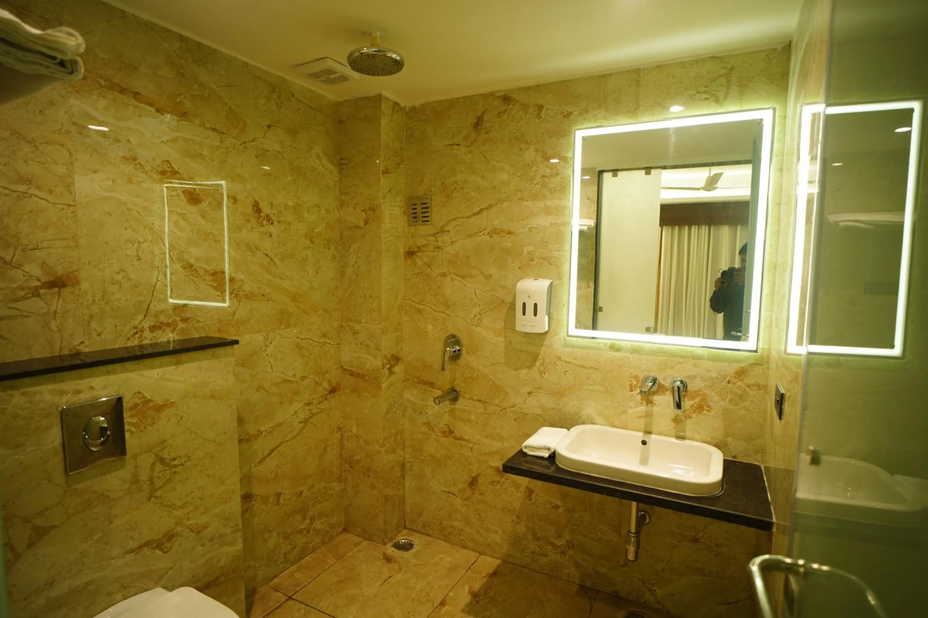 Bathroom in HOTEL PRAHLAD INN
