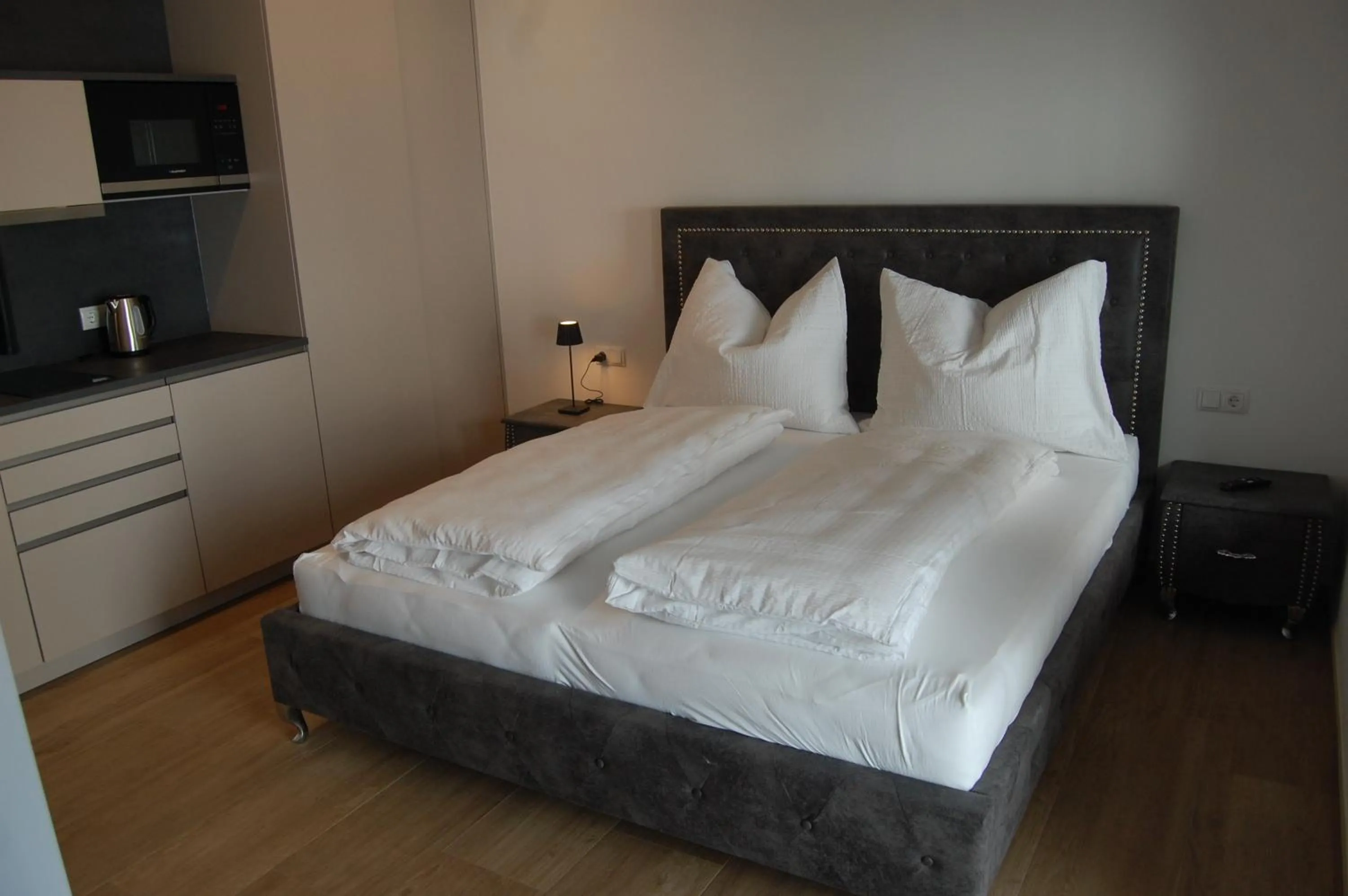 Bed in myQuartier Luxury Hideaways digital self check in