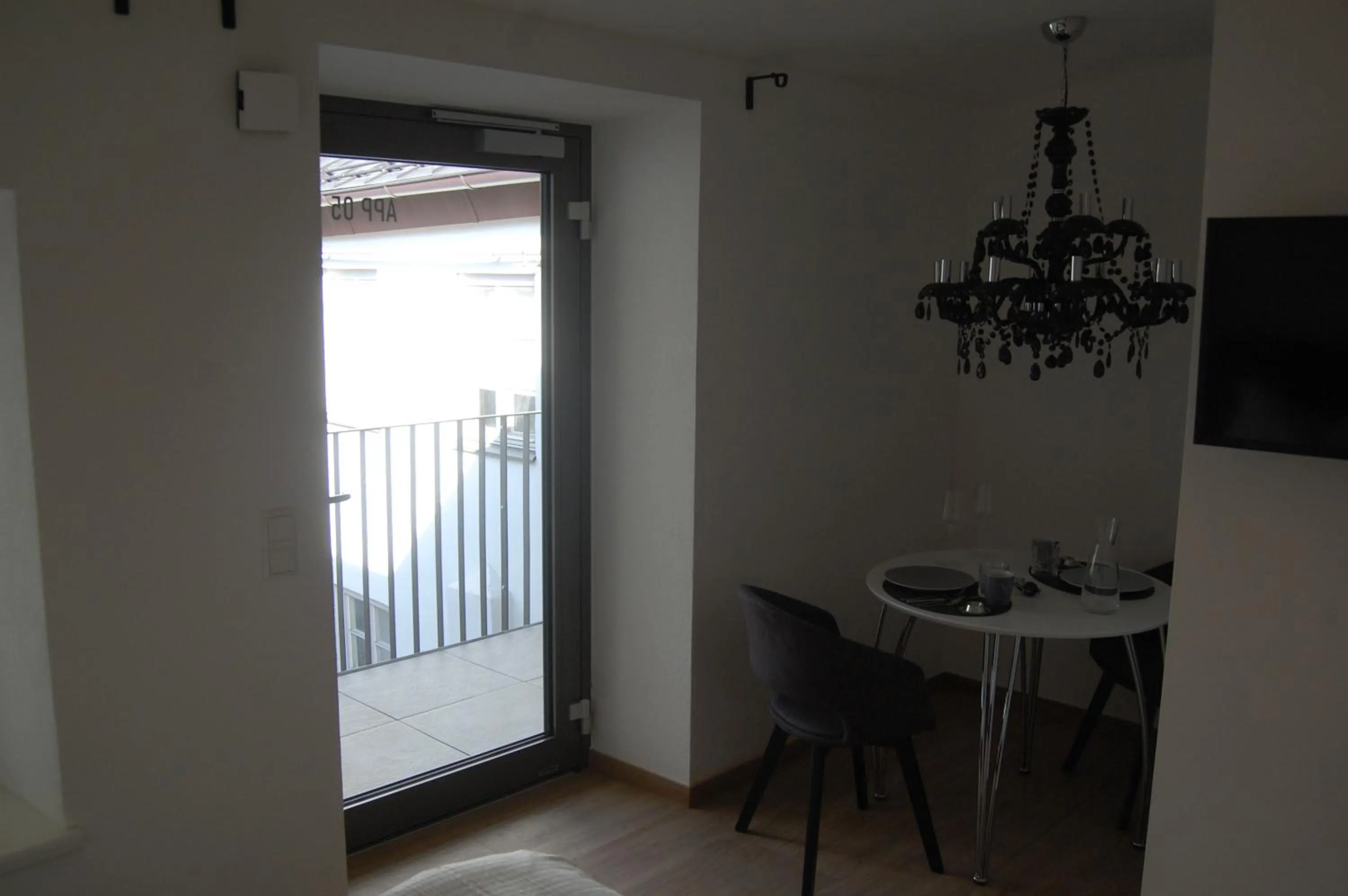 Dining area in myQuartier Luxury Hideaways digital self check in