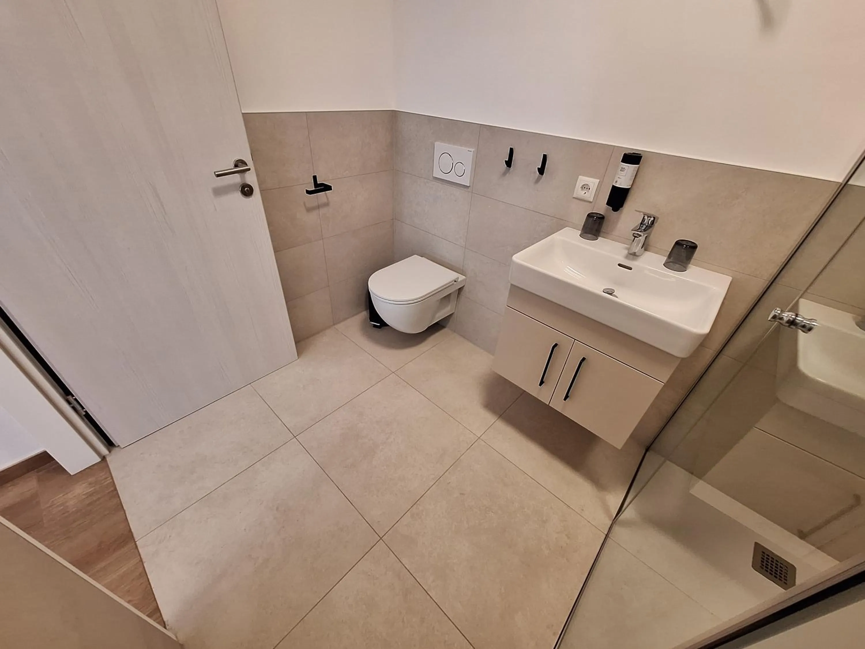 Toilet in myQuartier Luxury Hideaways digital self check in