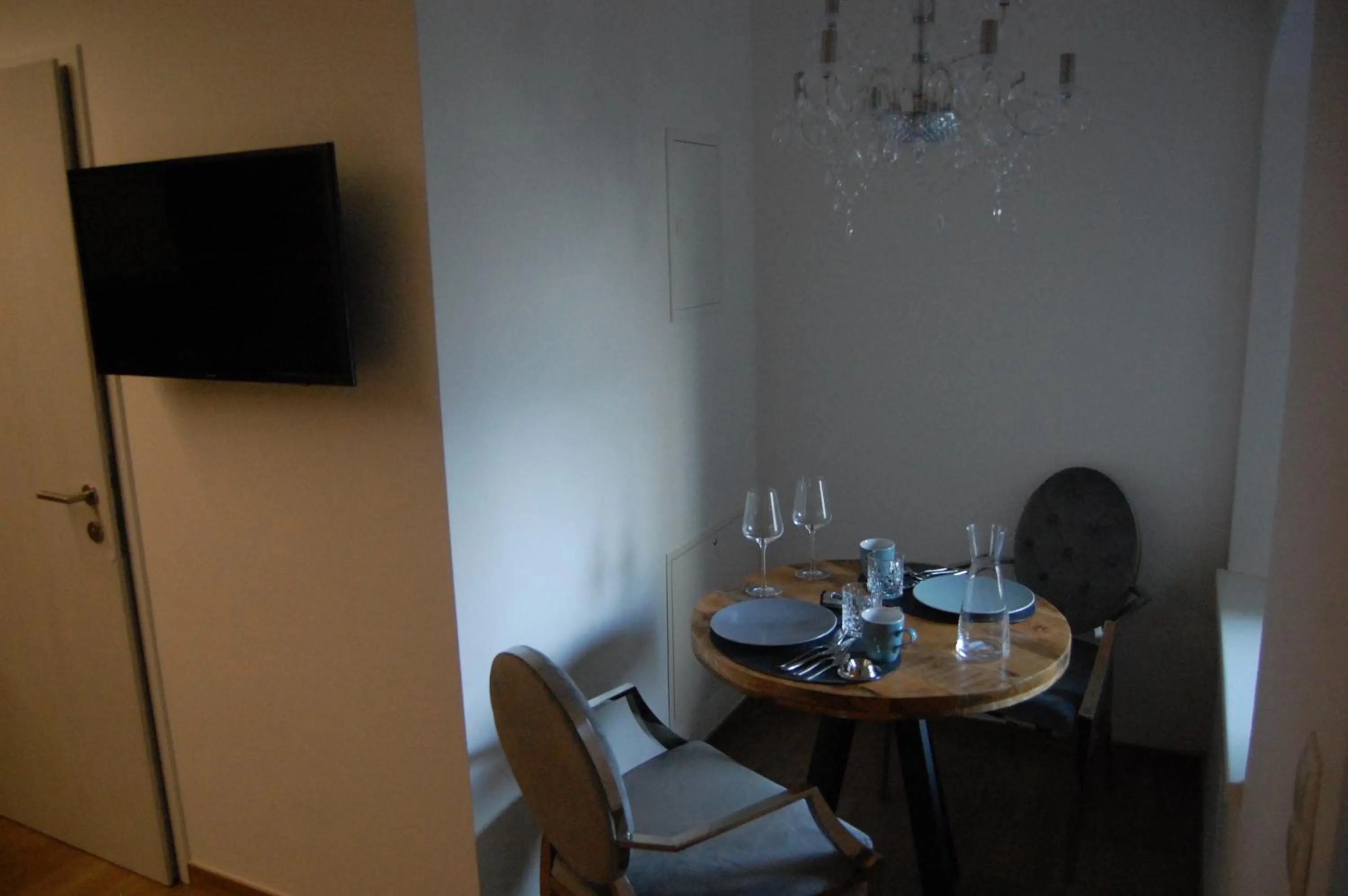 Dining area in myQuartier Luxury Hideaways digital self check in
