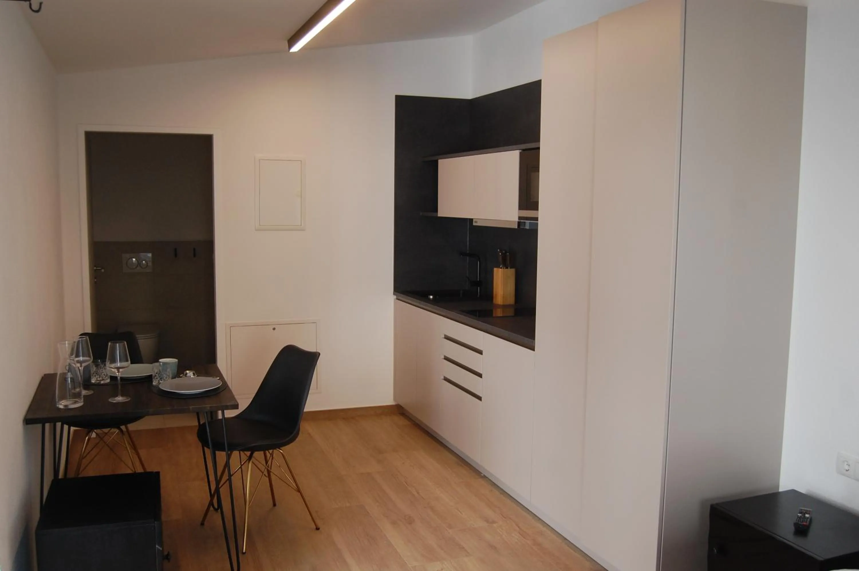 Kitchen or kitchenette in myQuartier Luxury Hideaways digital self check in