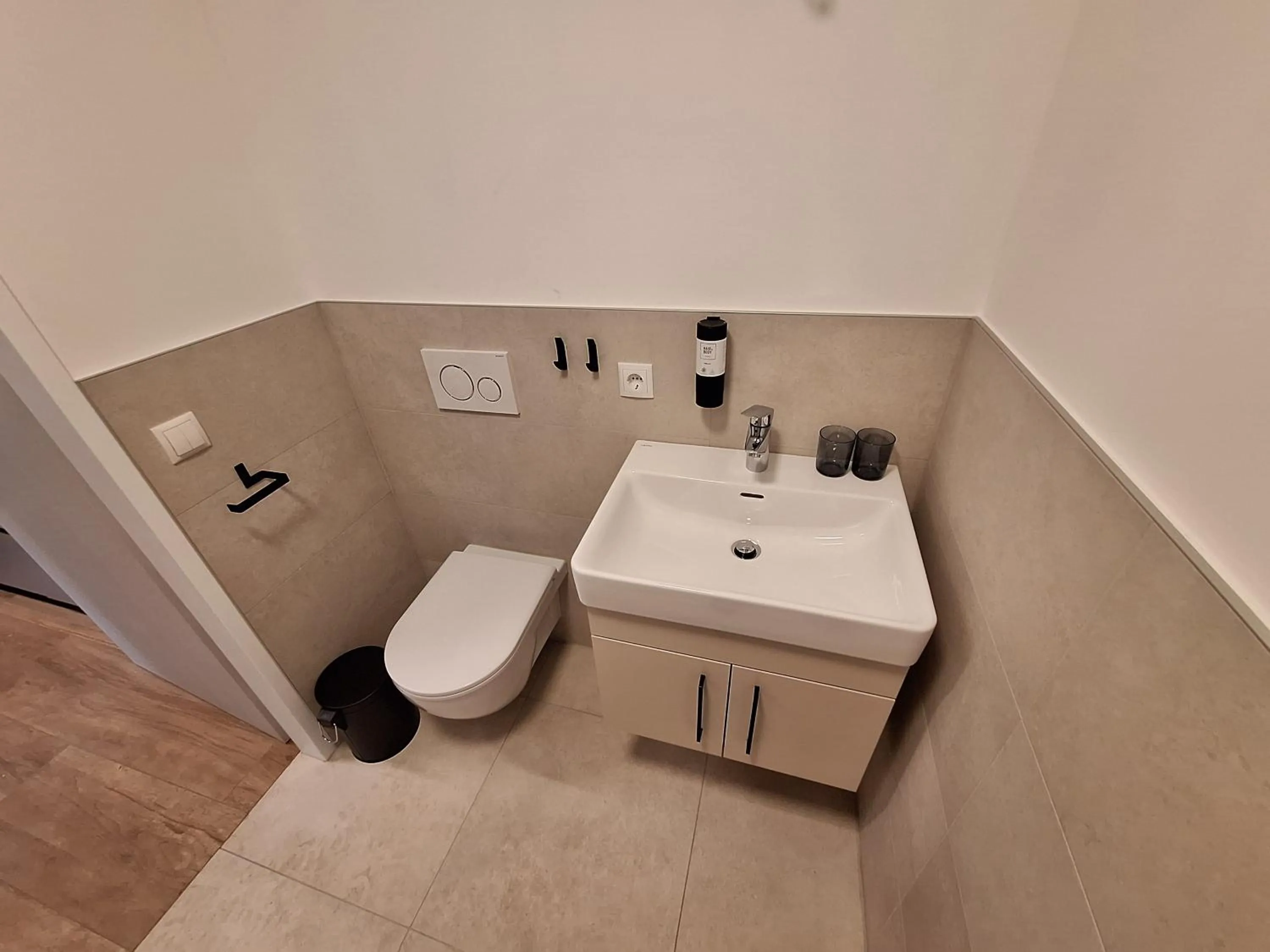 Toilet in myQuartier Luxury Hideaways digital self check in