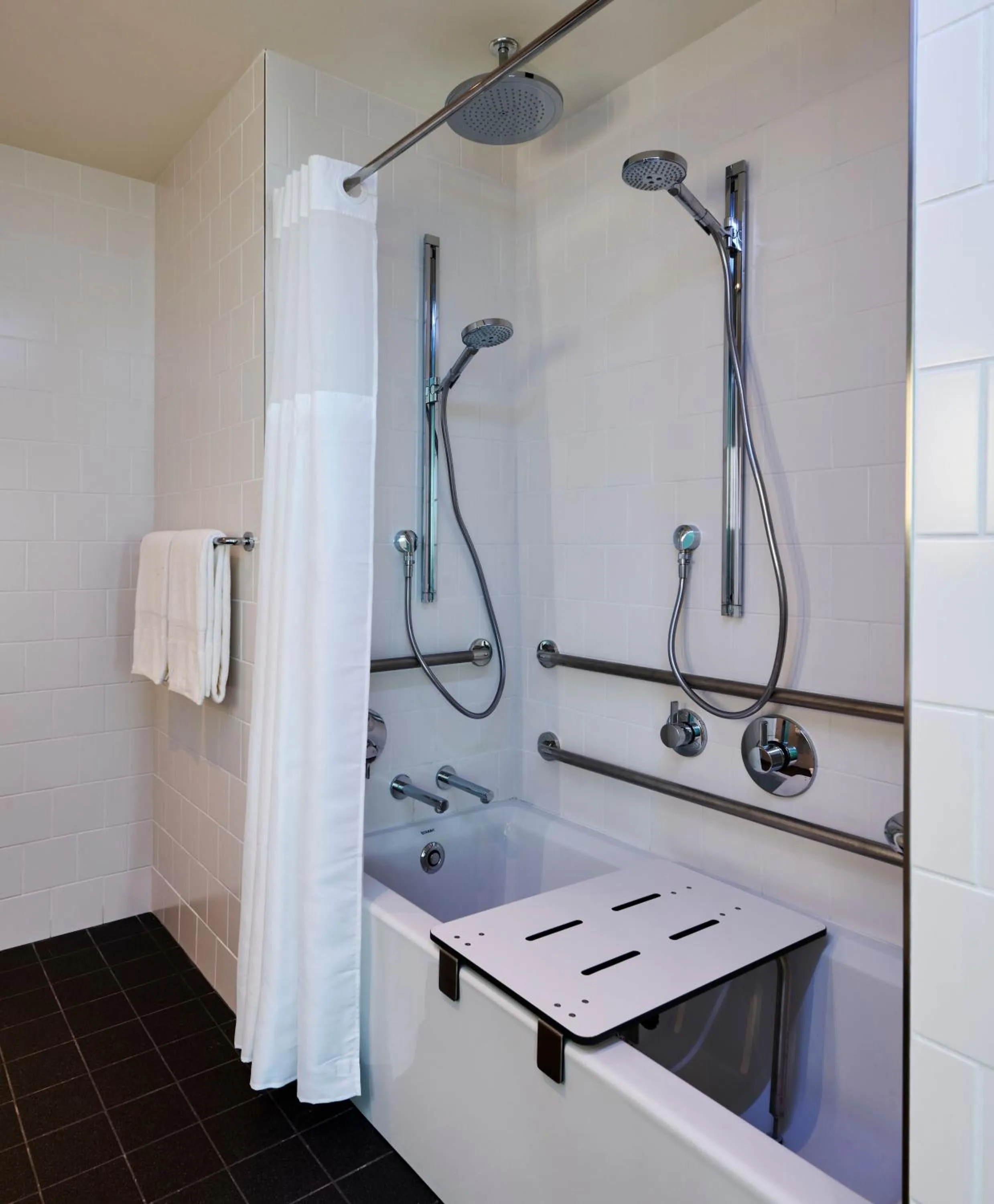 Bathroom in citizenM Boston Back Bay