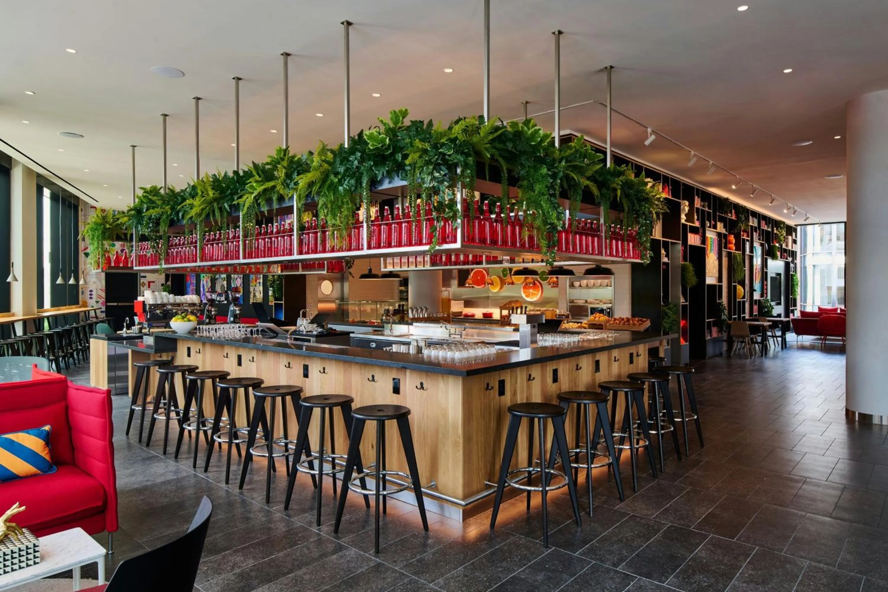 Restaurant/places to eat in citizenM Boston Back Bay