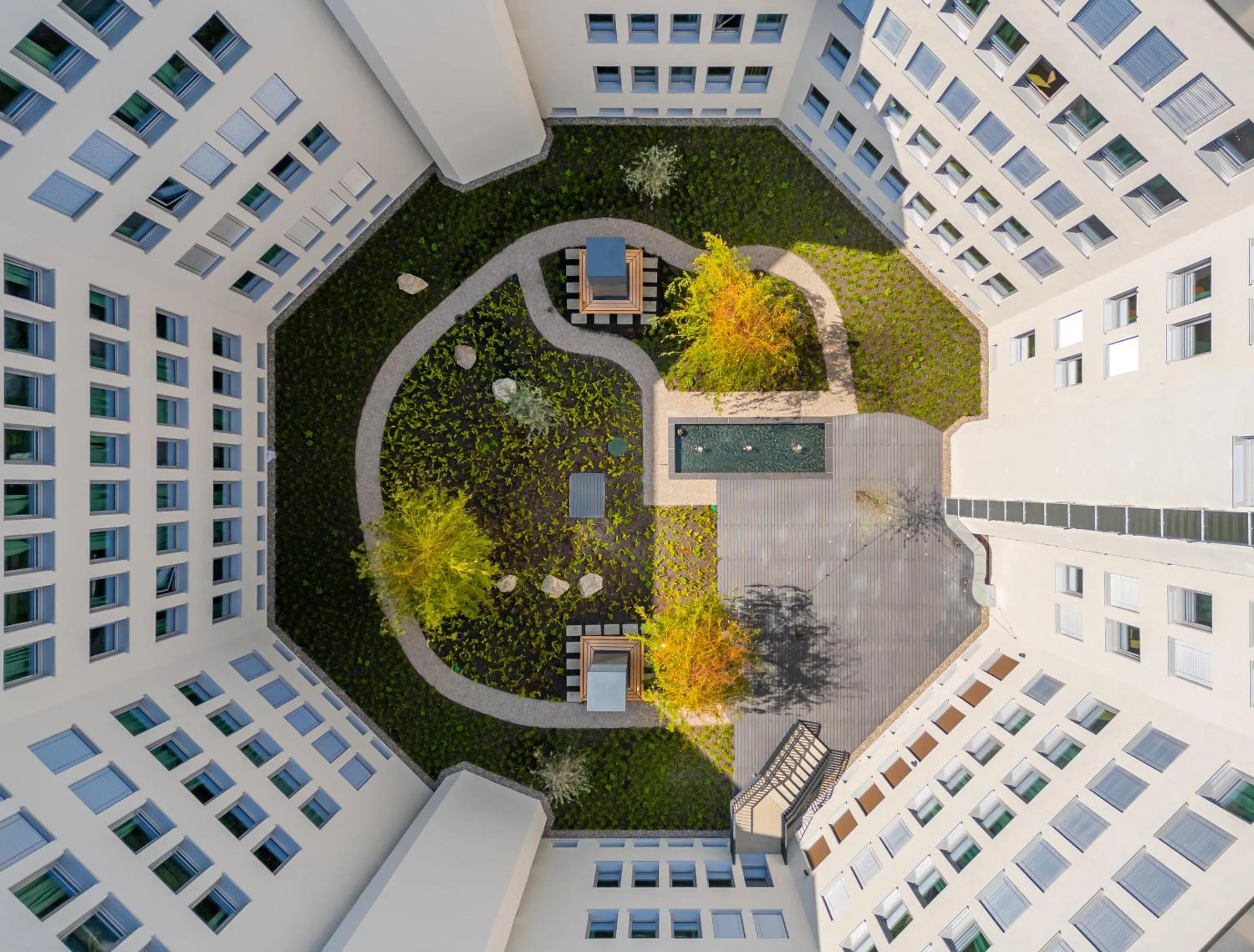 Bird's eye view in DEIN APART München