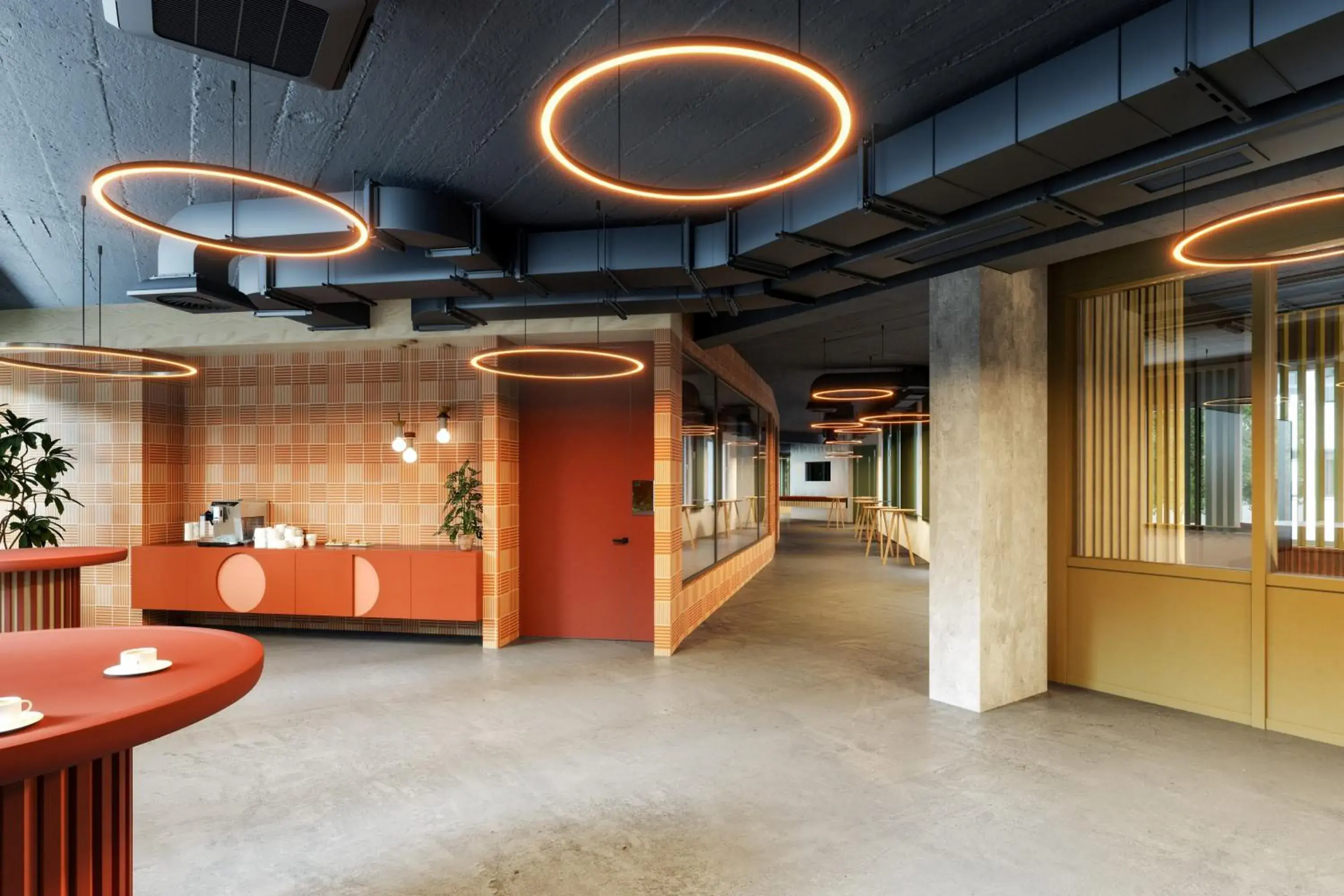 Lounge or bar in DEIN APART München Lounge or bar in DEIN APART München