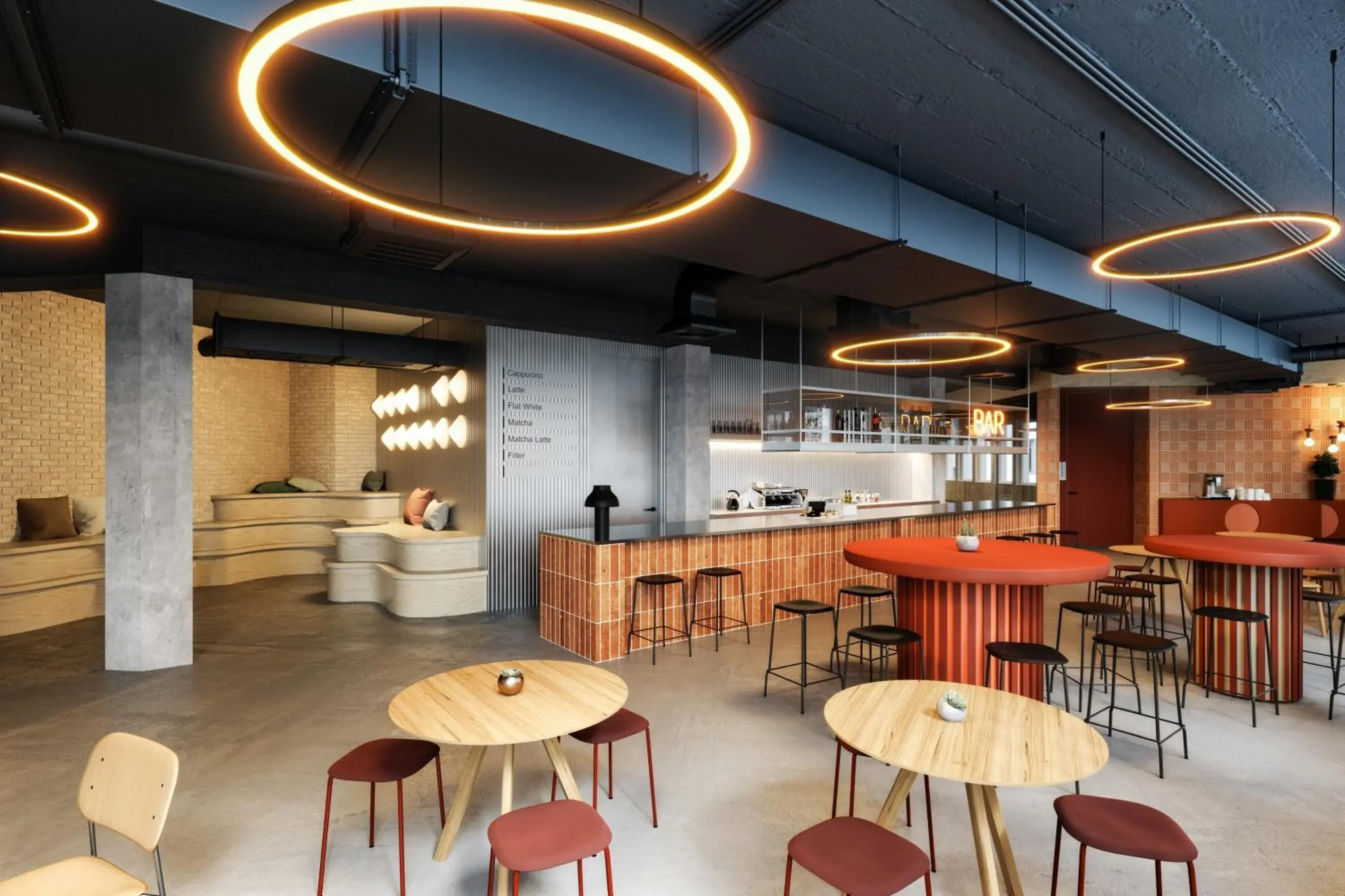 Lounge or bar in DEIN APART München Lounge or bar in DEIN APART München