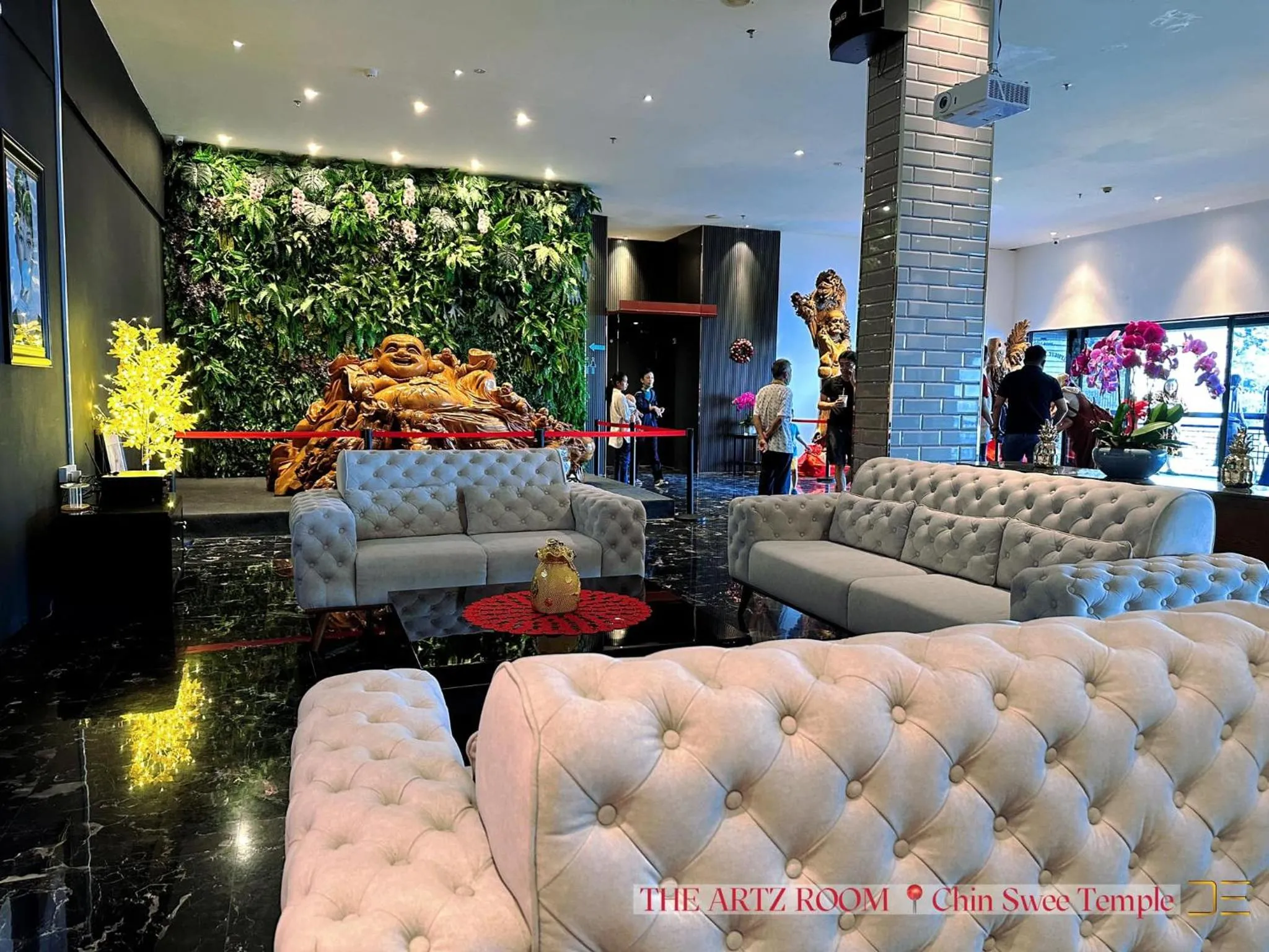 Seating area in The Artz Hotel