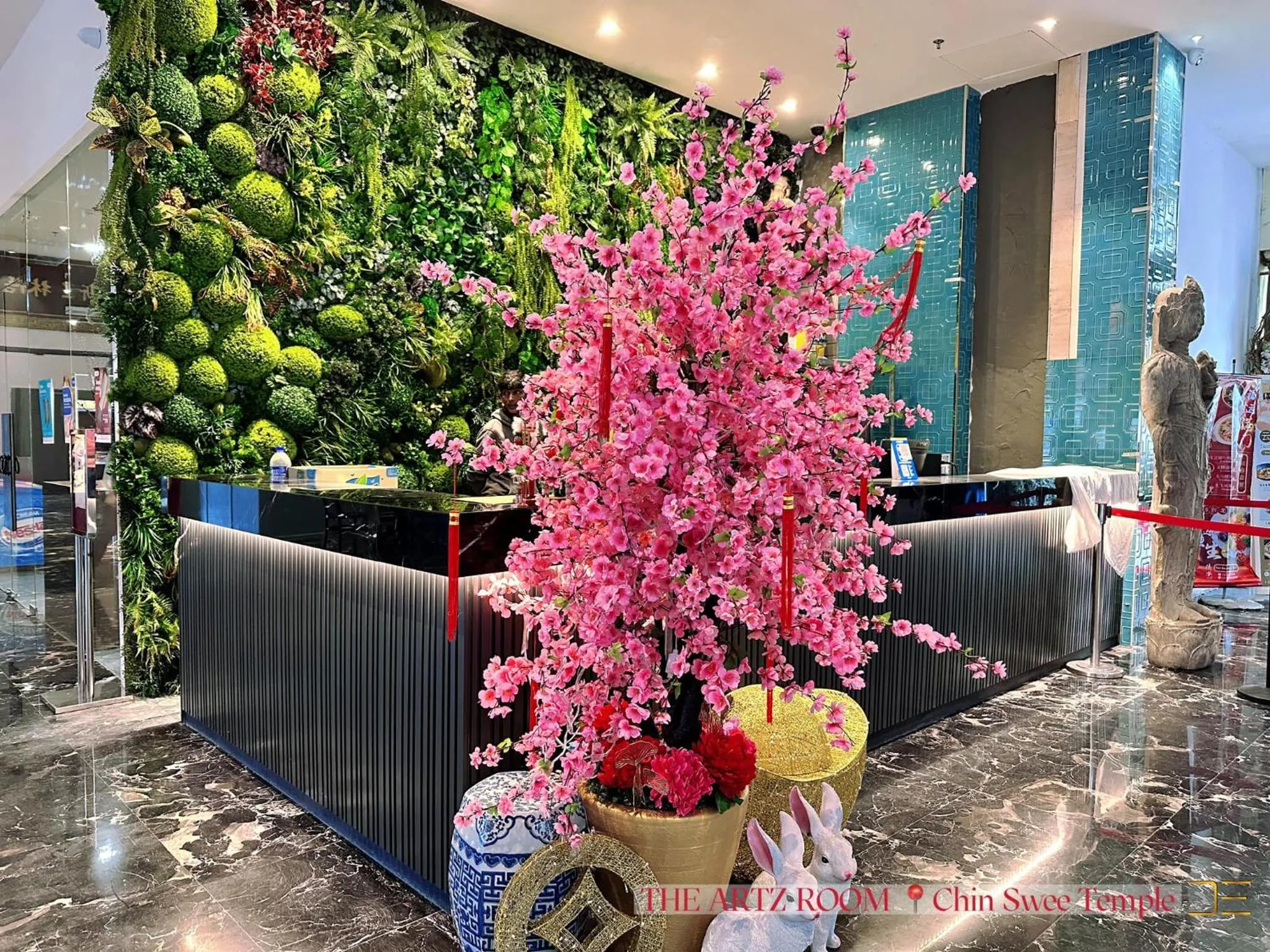 Lobby or reception in The Artz Hotel