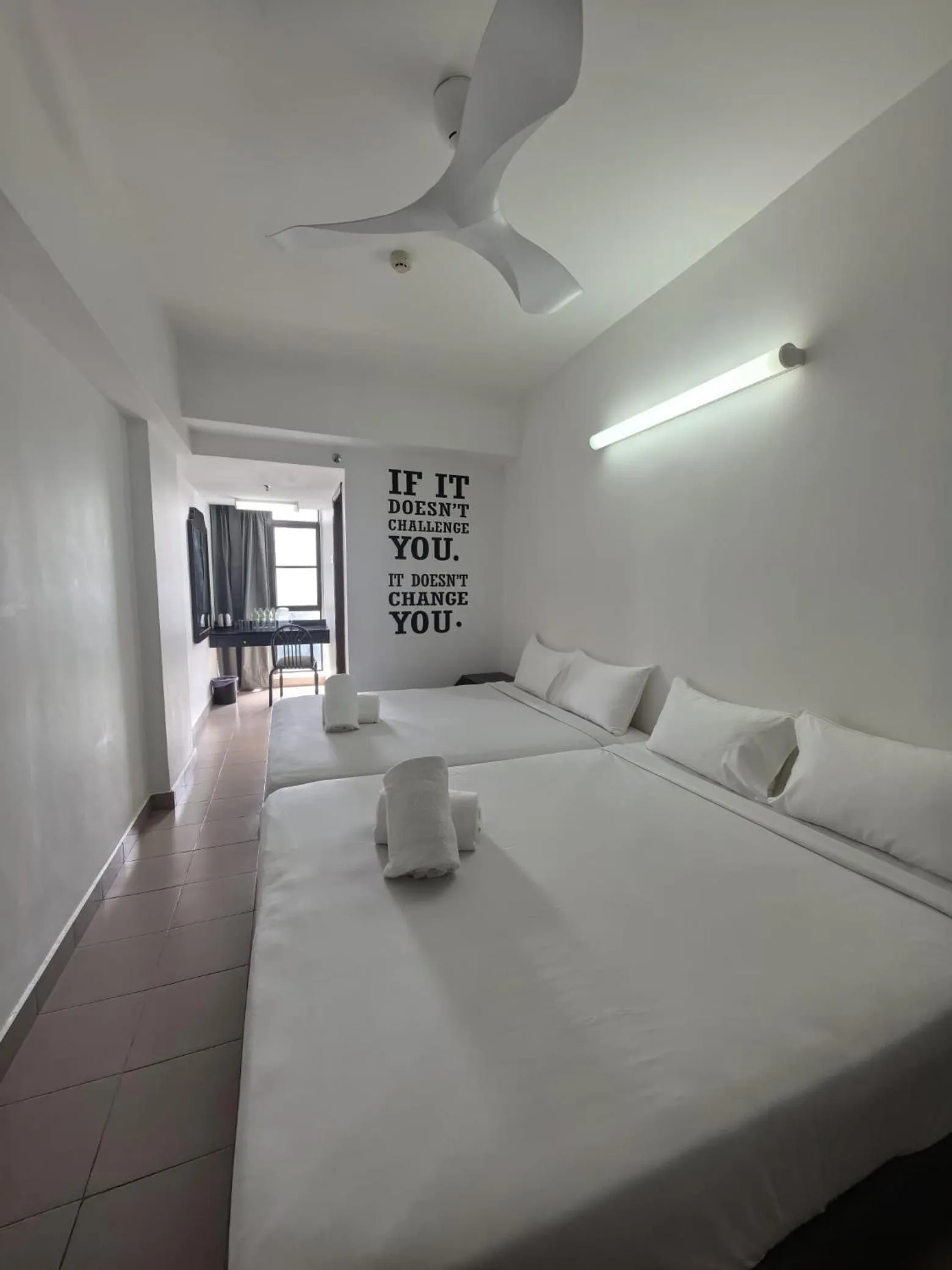 Bed in The Artz Hotel