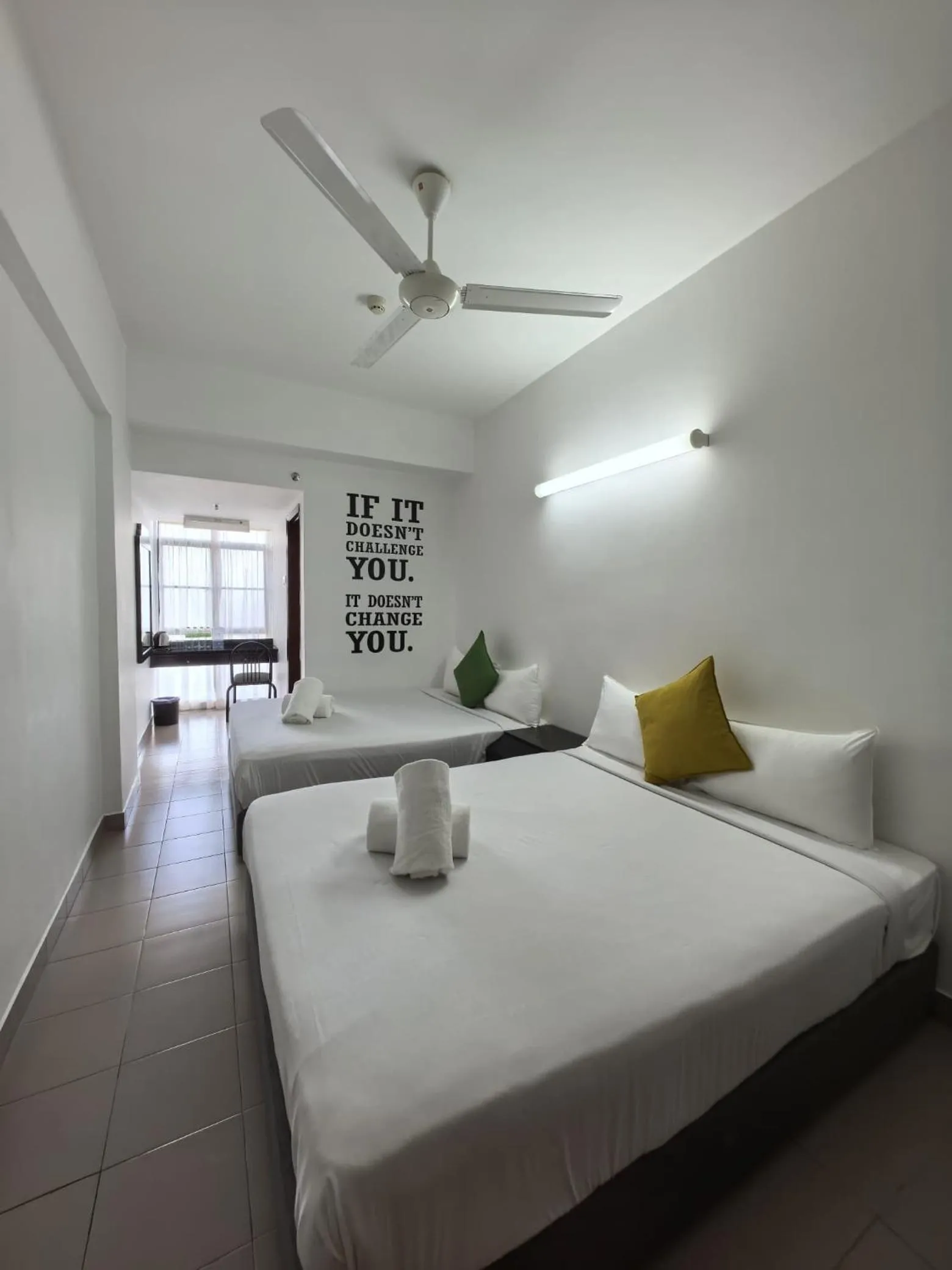Bed in The Artz Hotel
