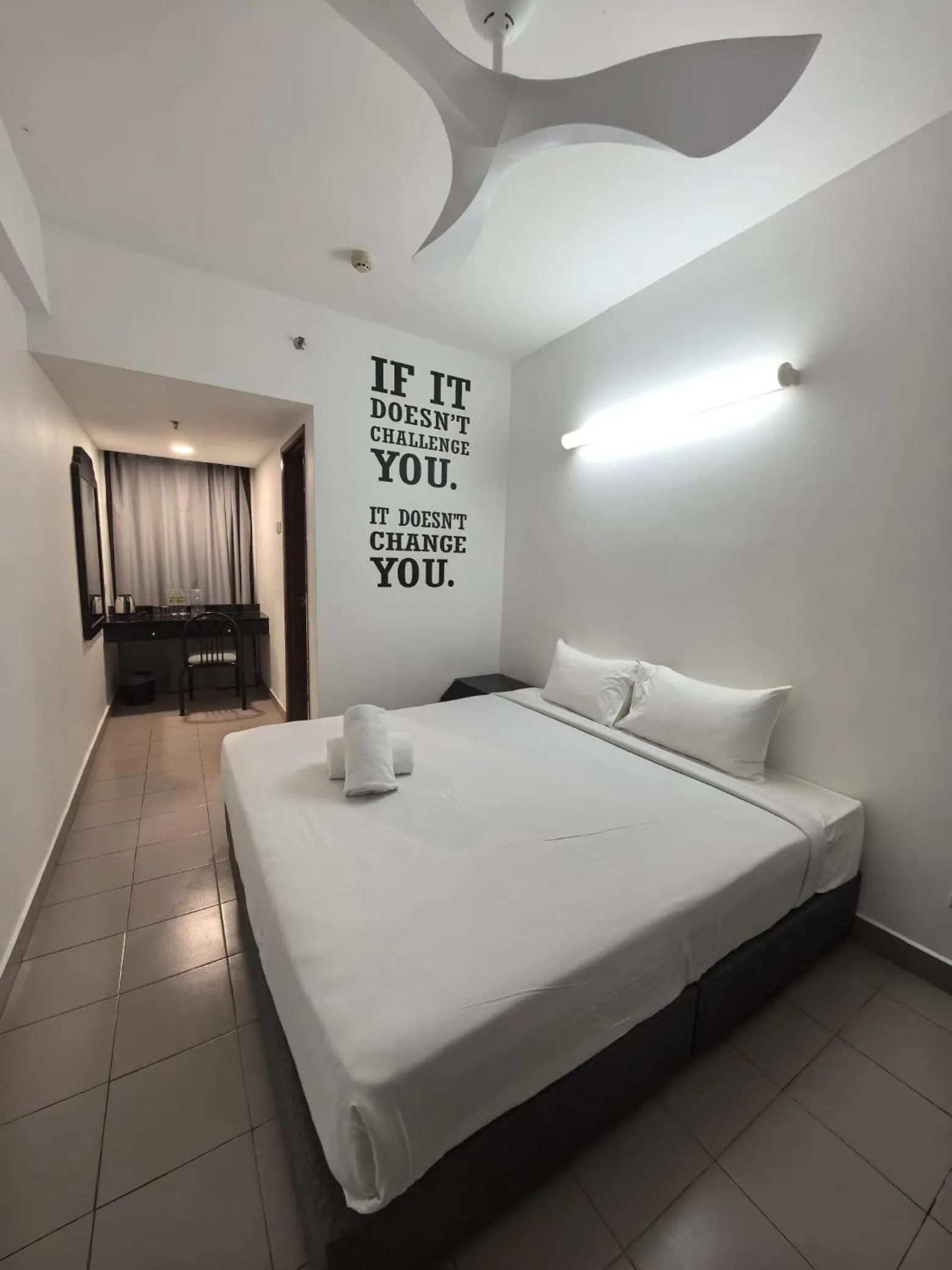 Bed in The Artz Hotel