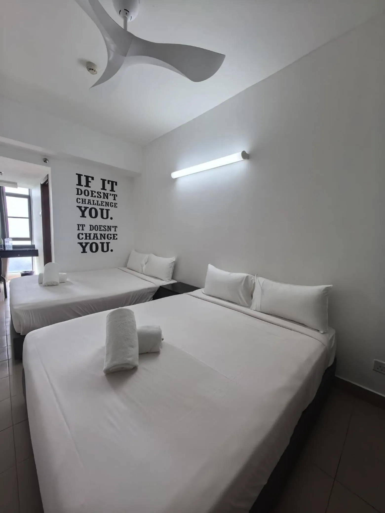 Bed in The Artz Hotel