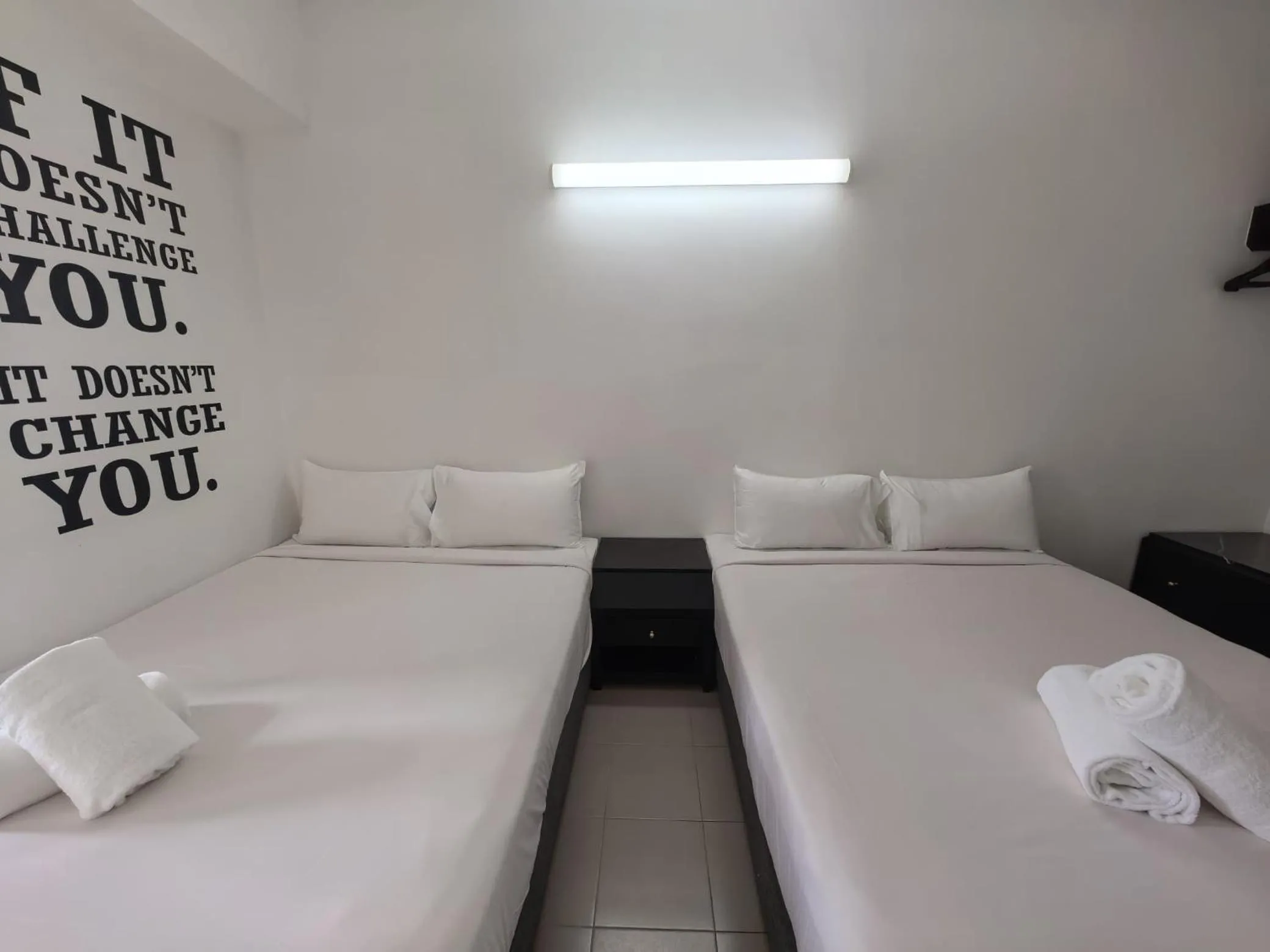Bed in The Artz Hotel
