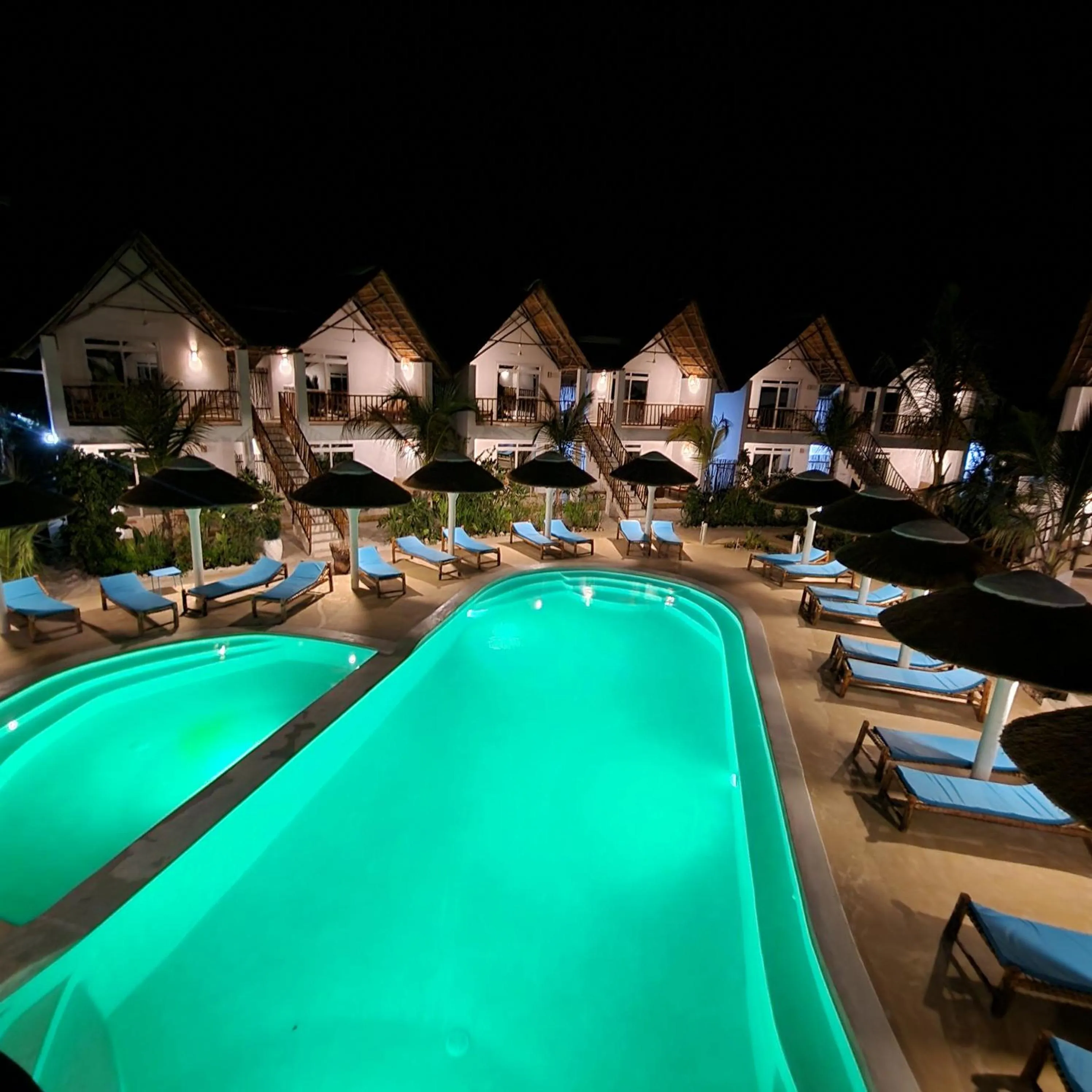 Pool view in Olzadia Boutique Hotel