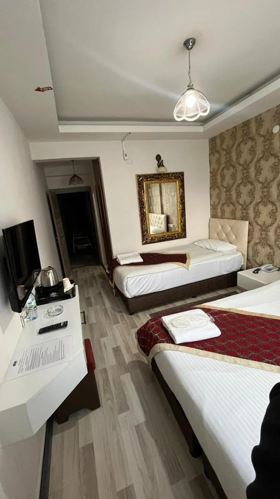 Property building, Bed in HOTEL SEVEN PARK