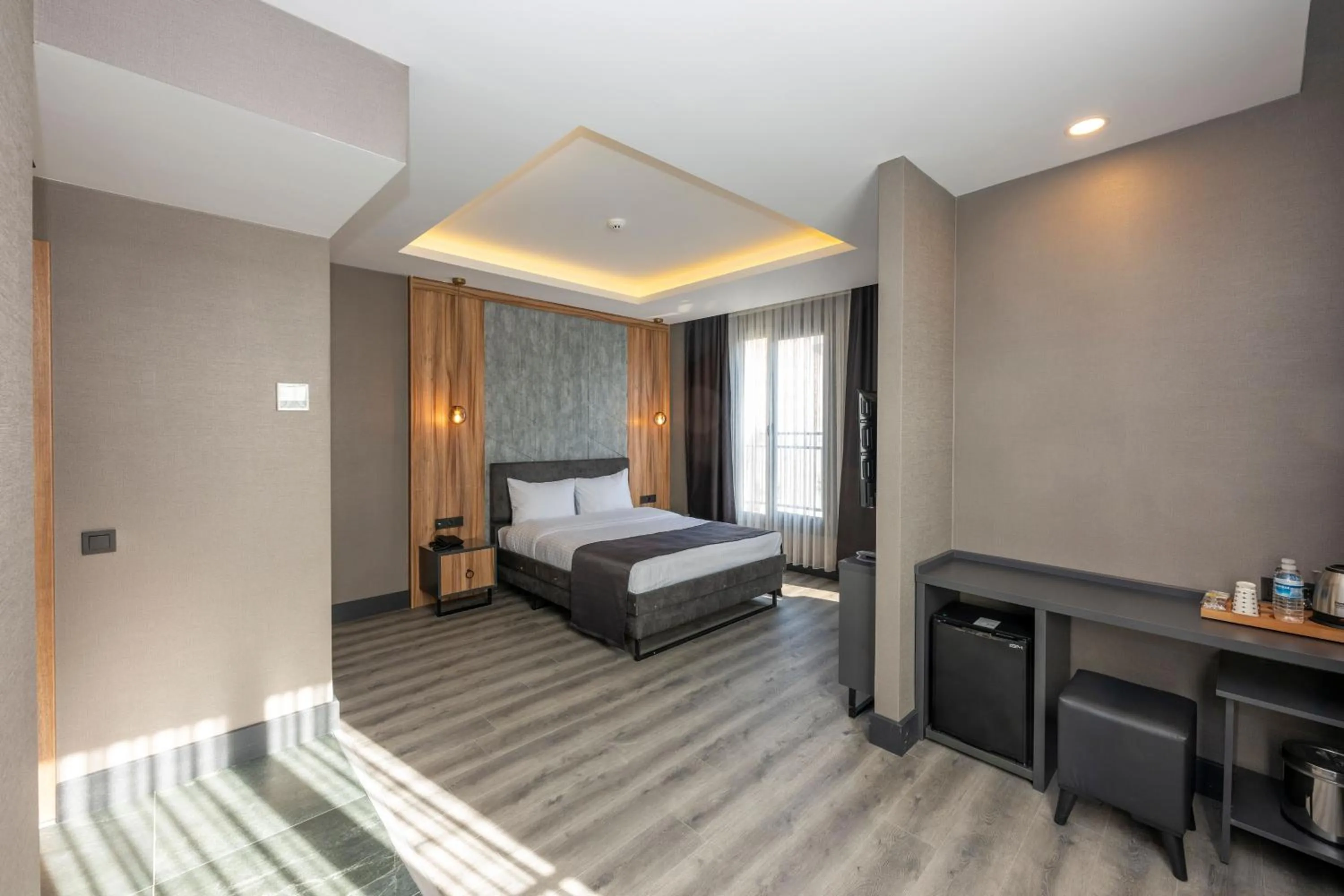 Bed in The Nirvanas Hotel