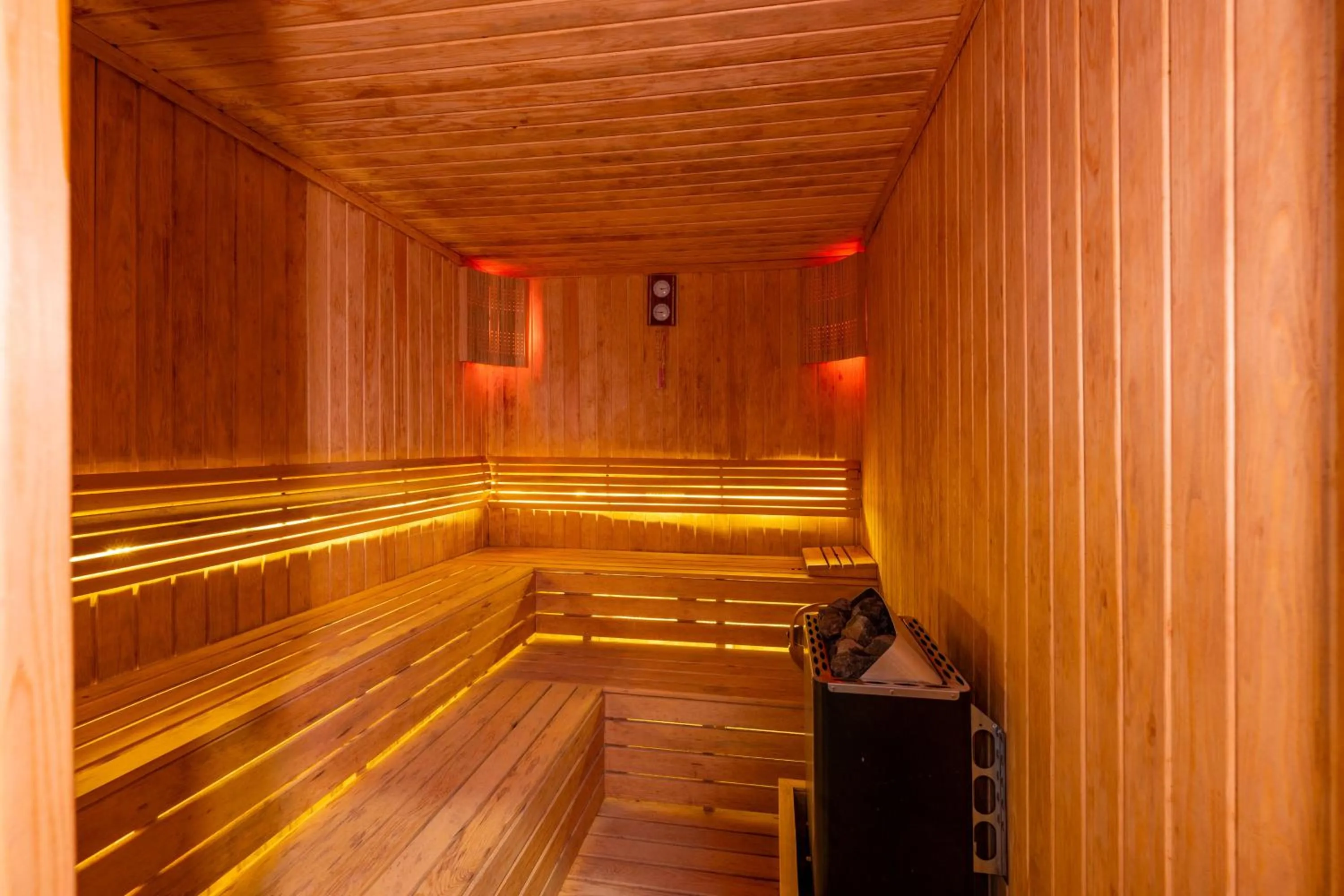 Sauna in The Nirvanas Hotel