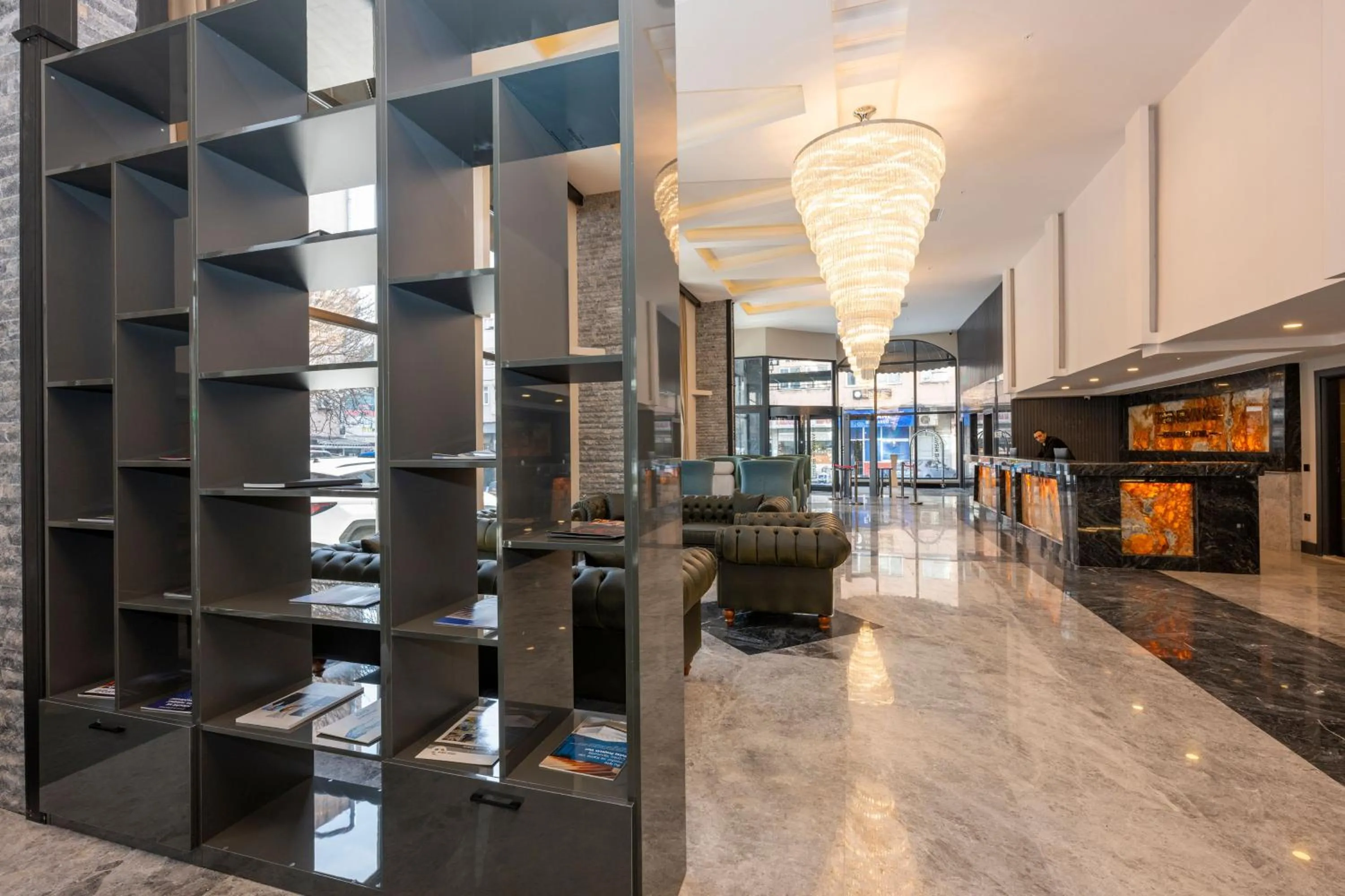 Lobby or reception in The Nirvanas Hotel