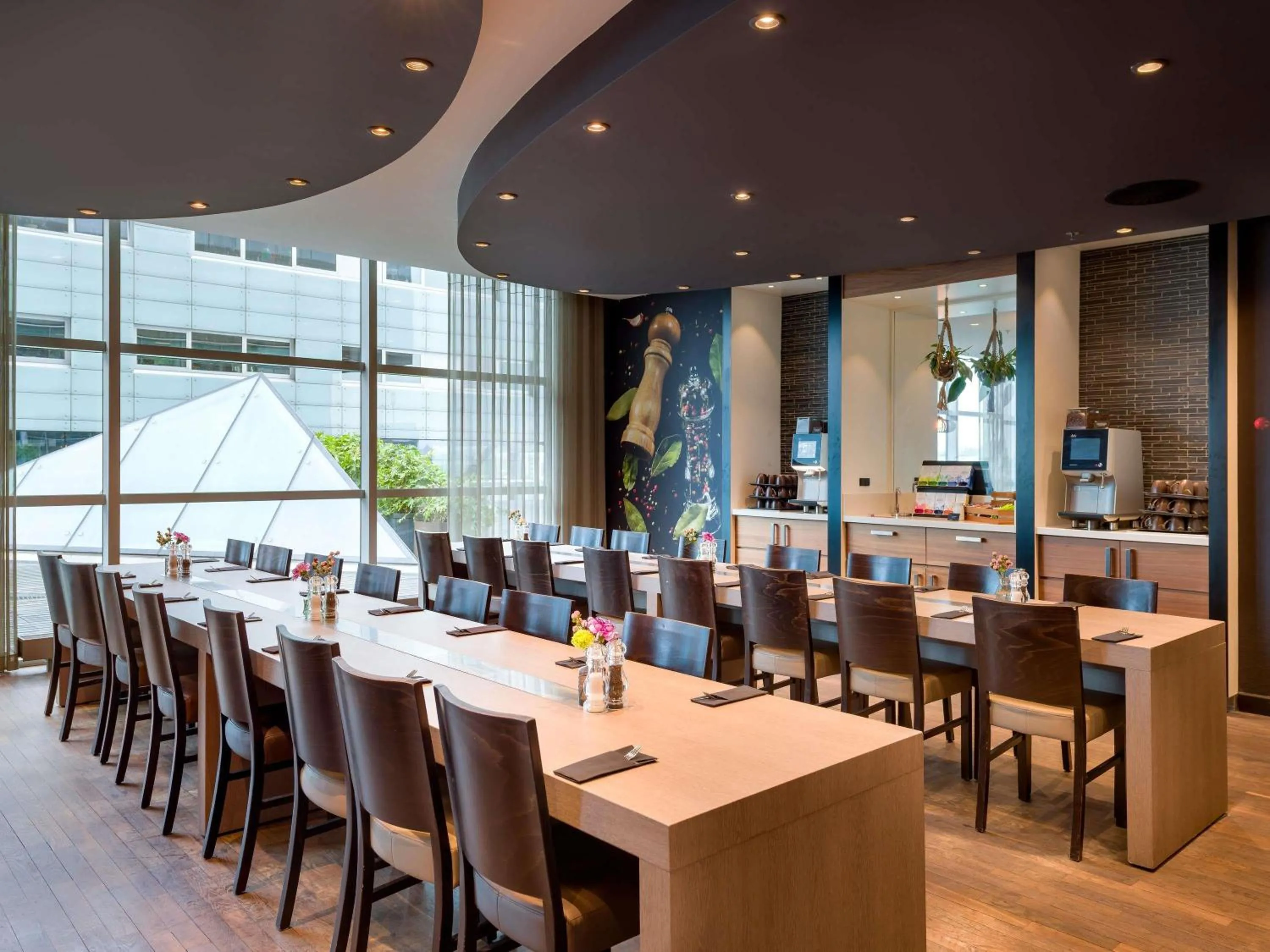 Breakfast in Mövenpick Hotel Amsterdam City Centre